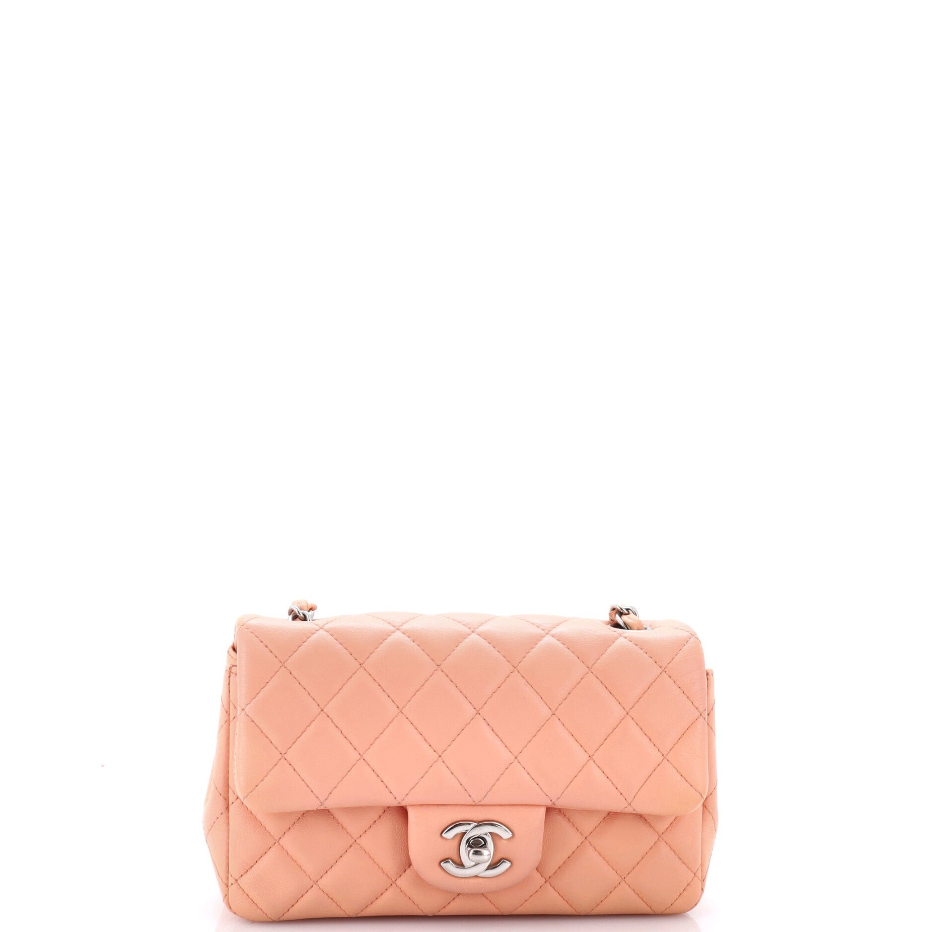 Classic Single Flap Bag Quilted Lambskin Mini