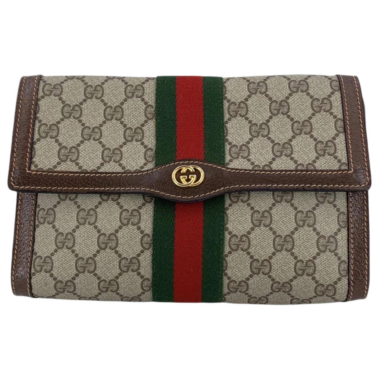 Ophidia cloth clutch bag