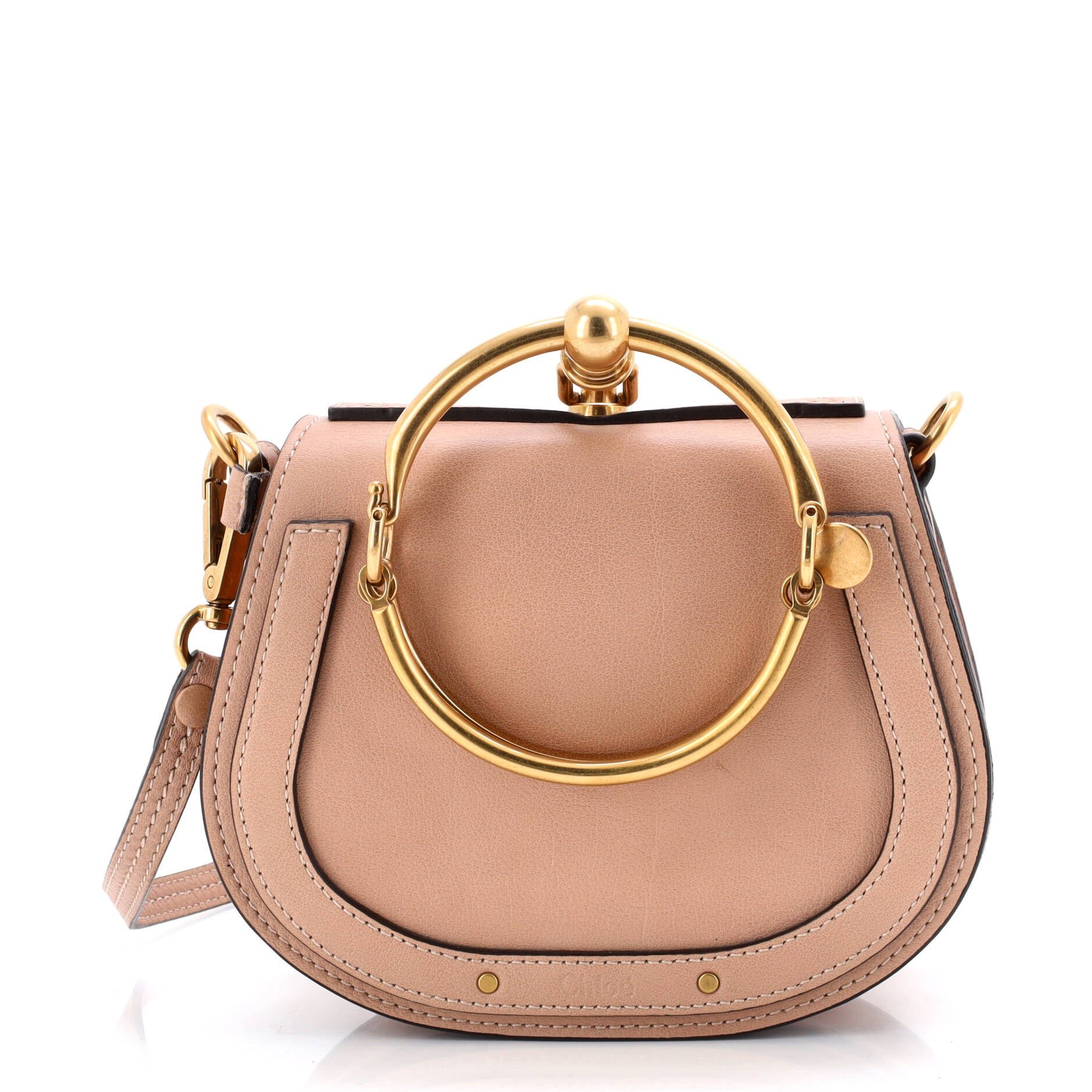 Chloe Nile Crossbody Bag Leather Small