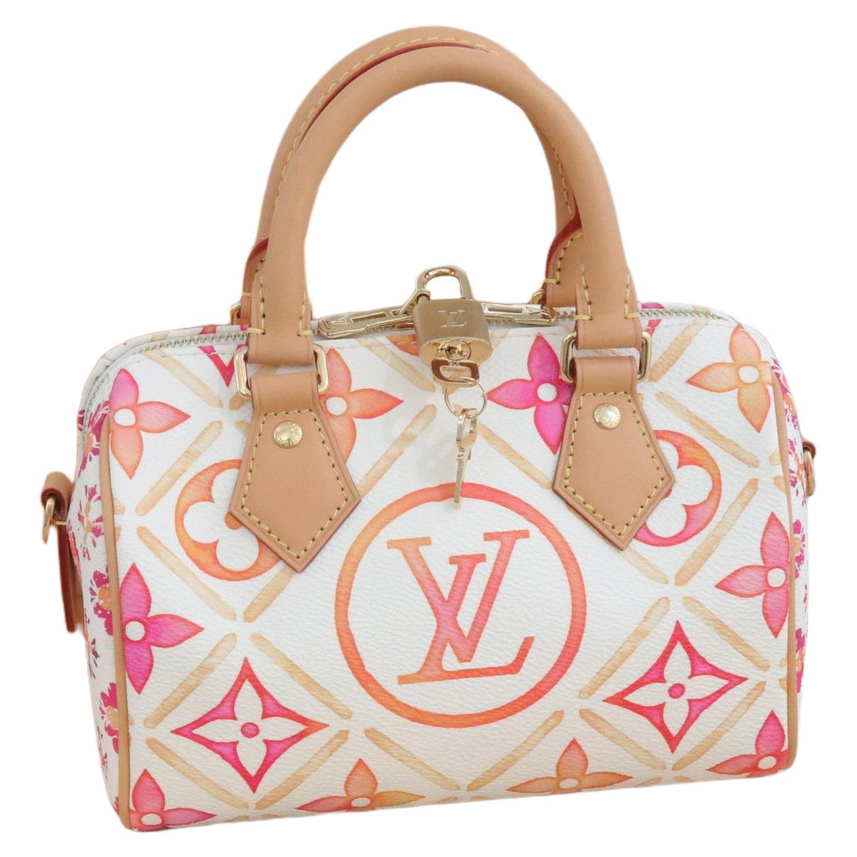 Speedy leather handbag