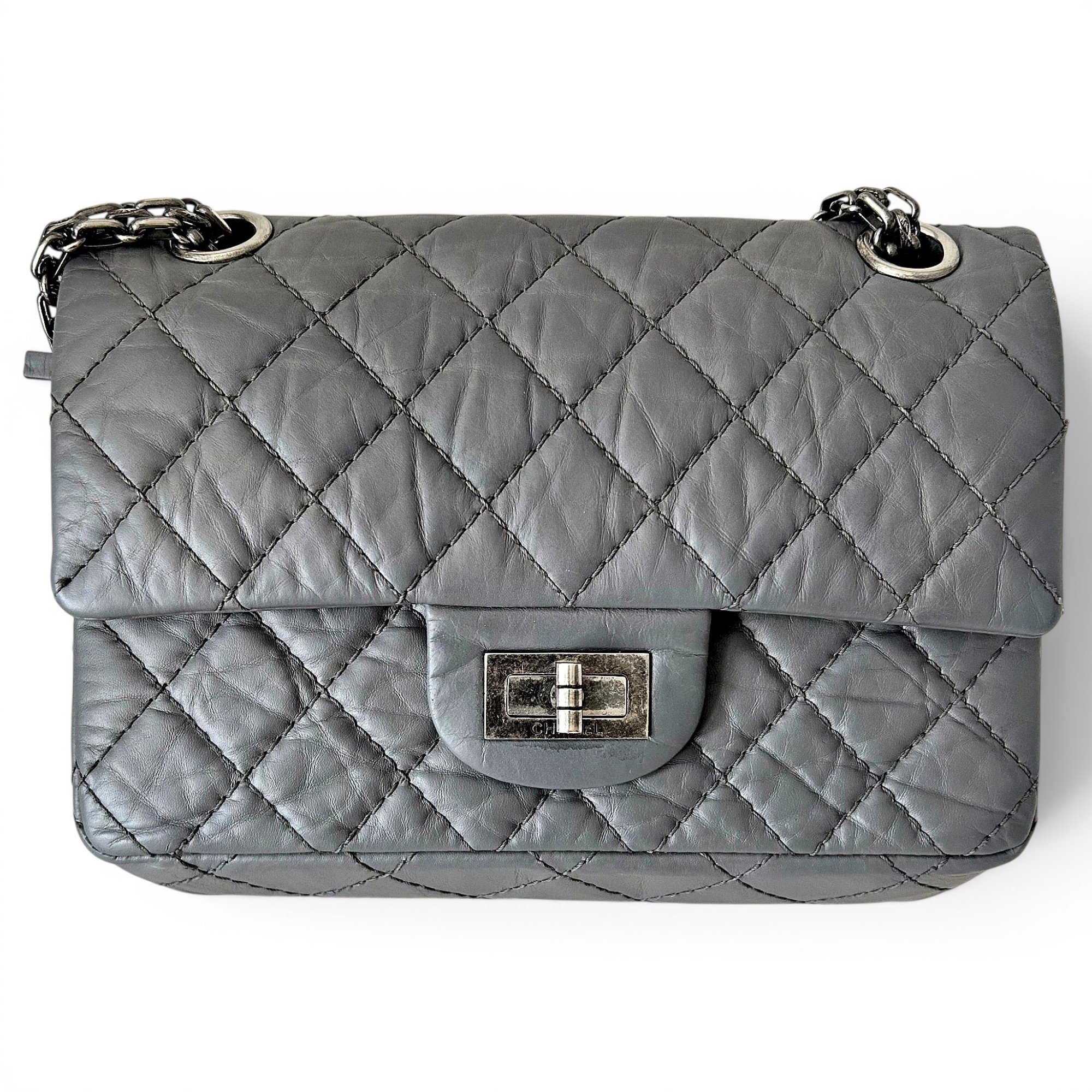 2.55 leather handbag