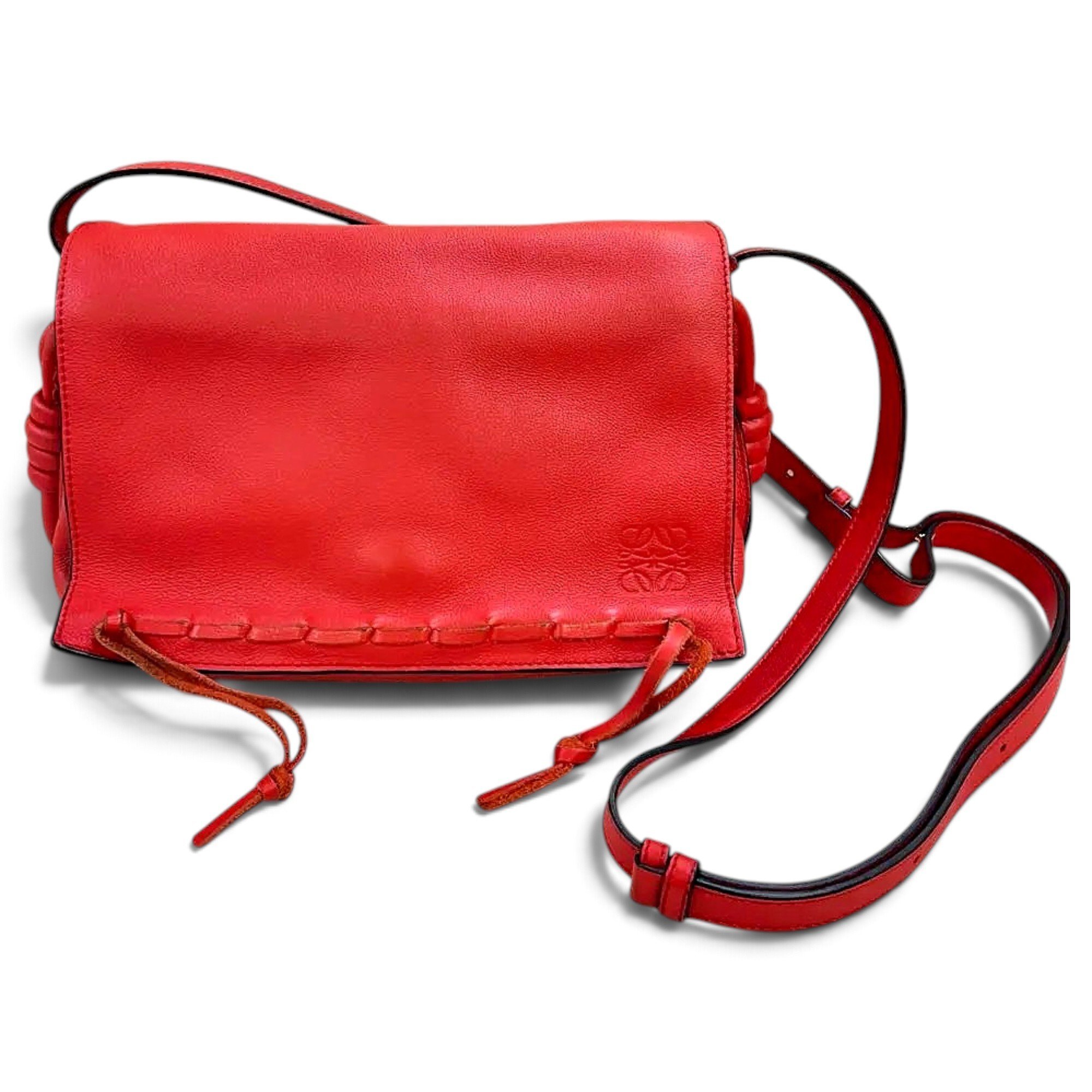 Leather crossbody bag