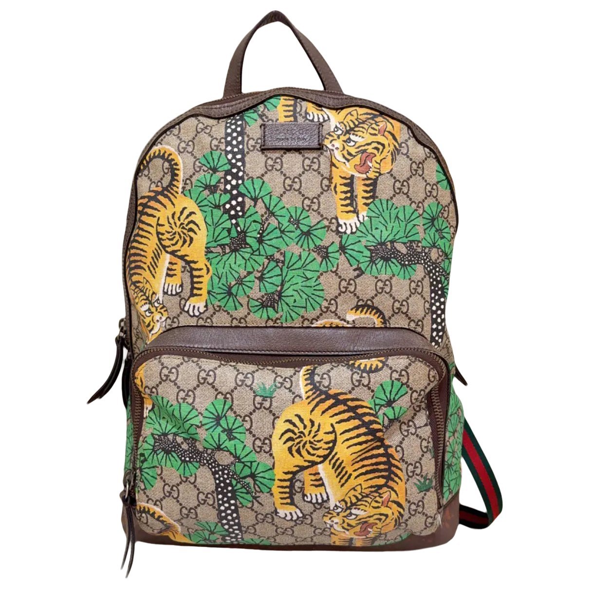 Vinyl backpack