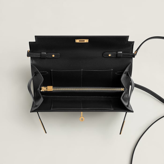 Noir Kelly Classique to Go Wallet
