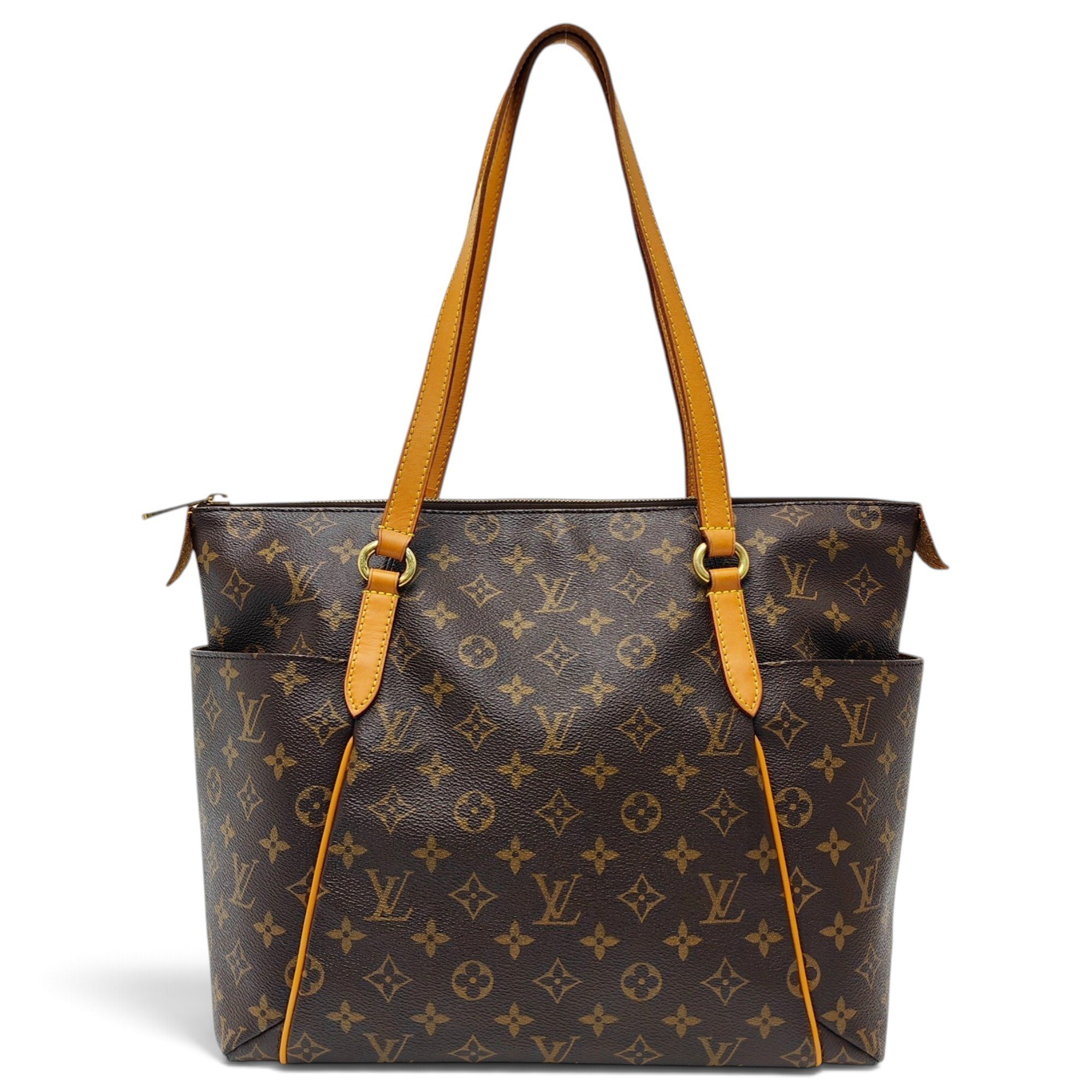 Totally leather tote