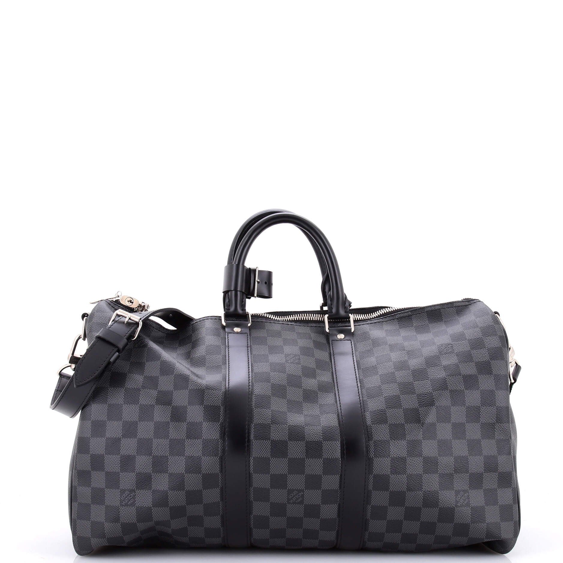 Keepall Bandouliere Bag Damier Graphite 45
