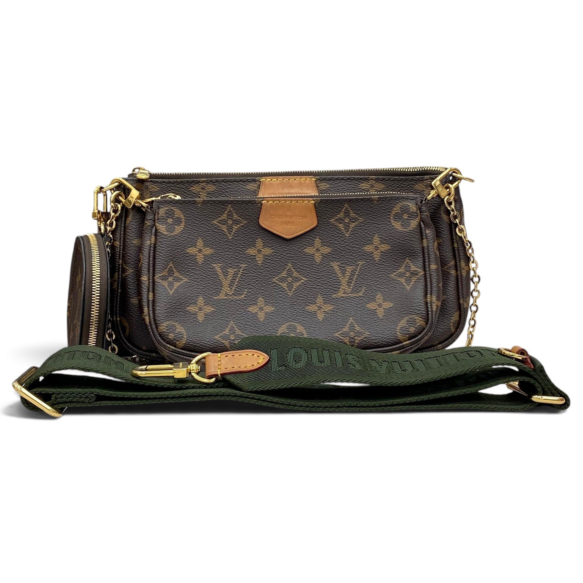 Multi Pochette Accessoires leather handbag