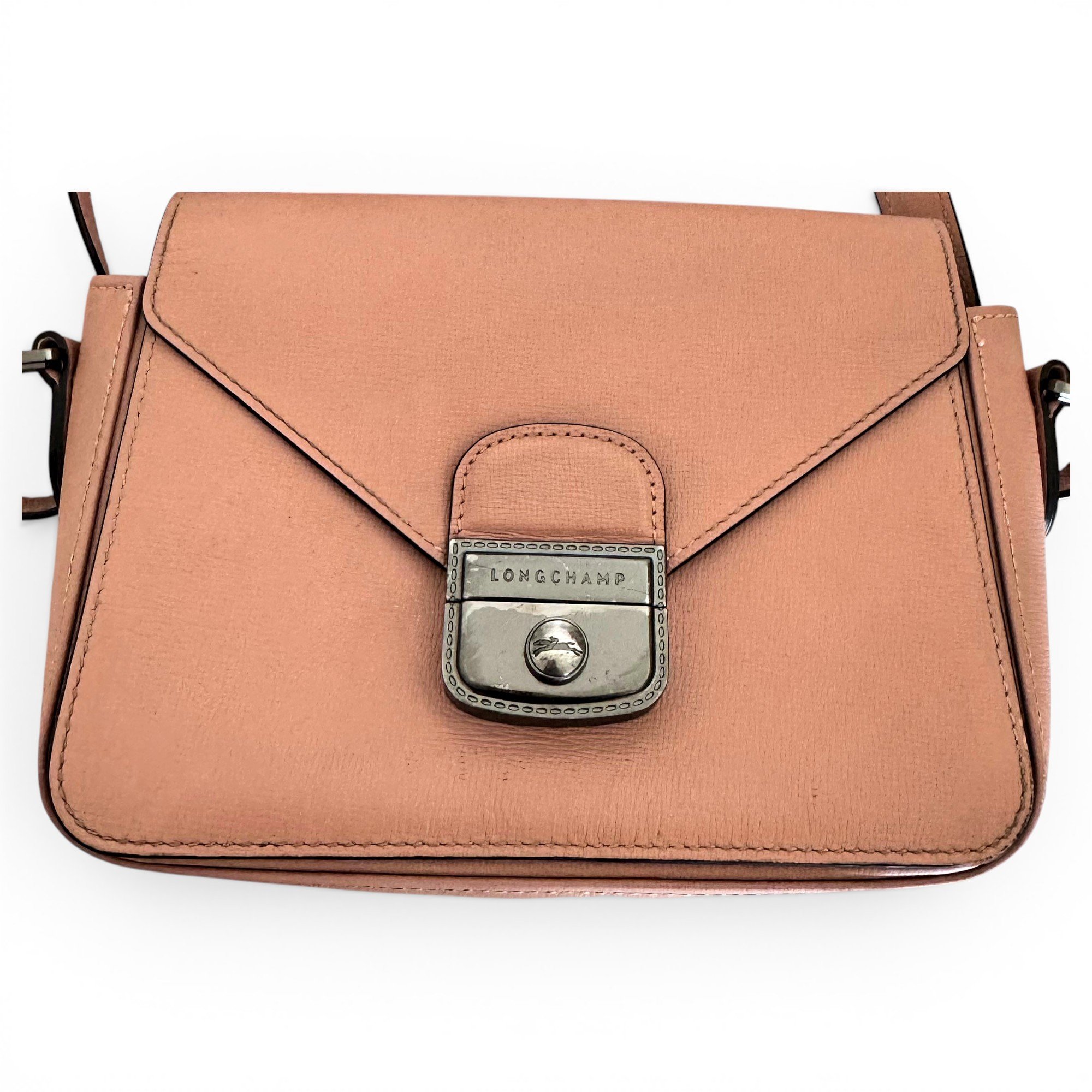 Roseau leather crossbody bag