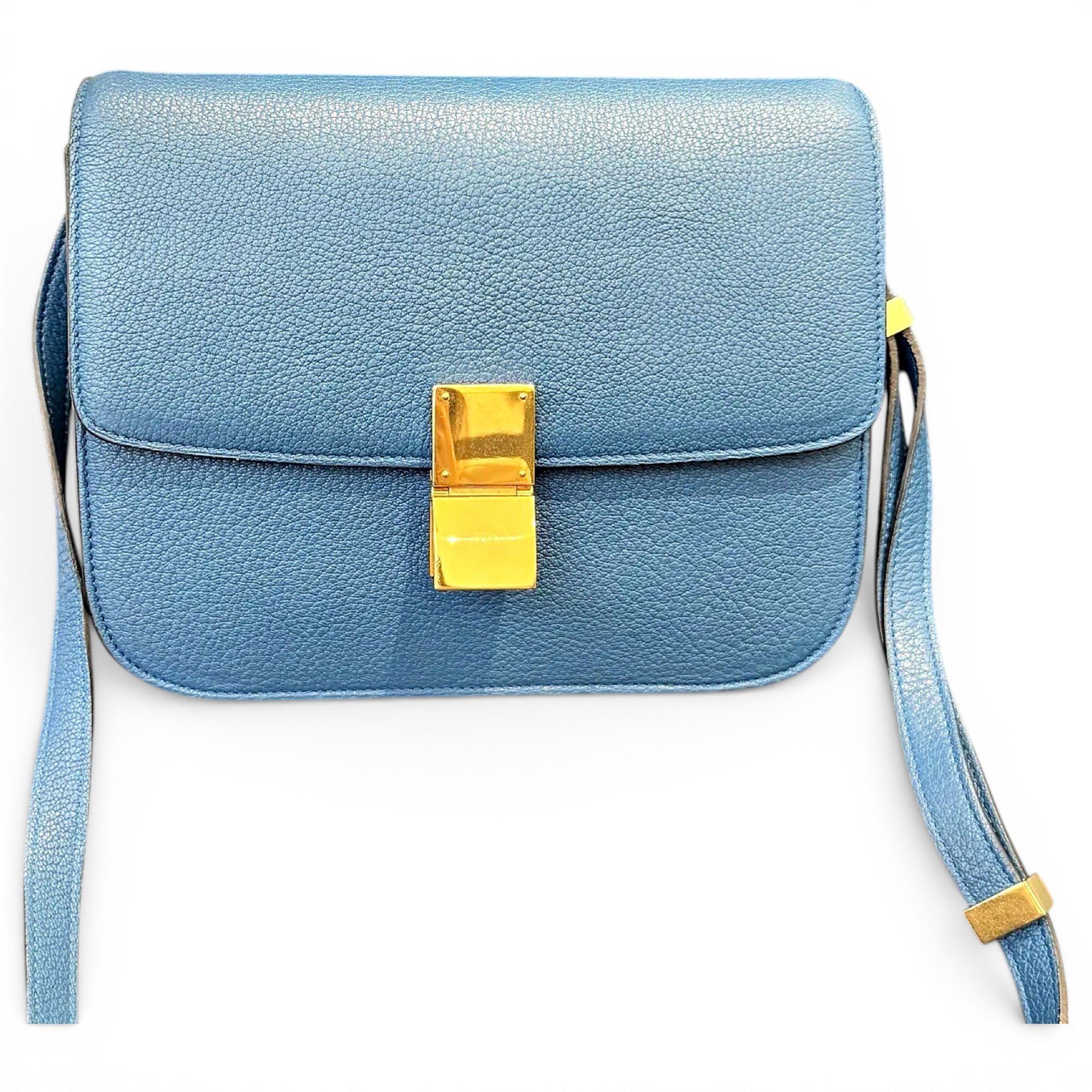 Classic leather handbag