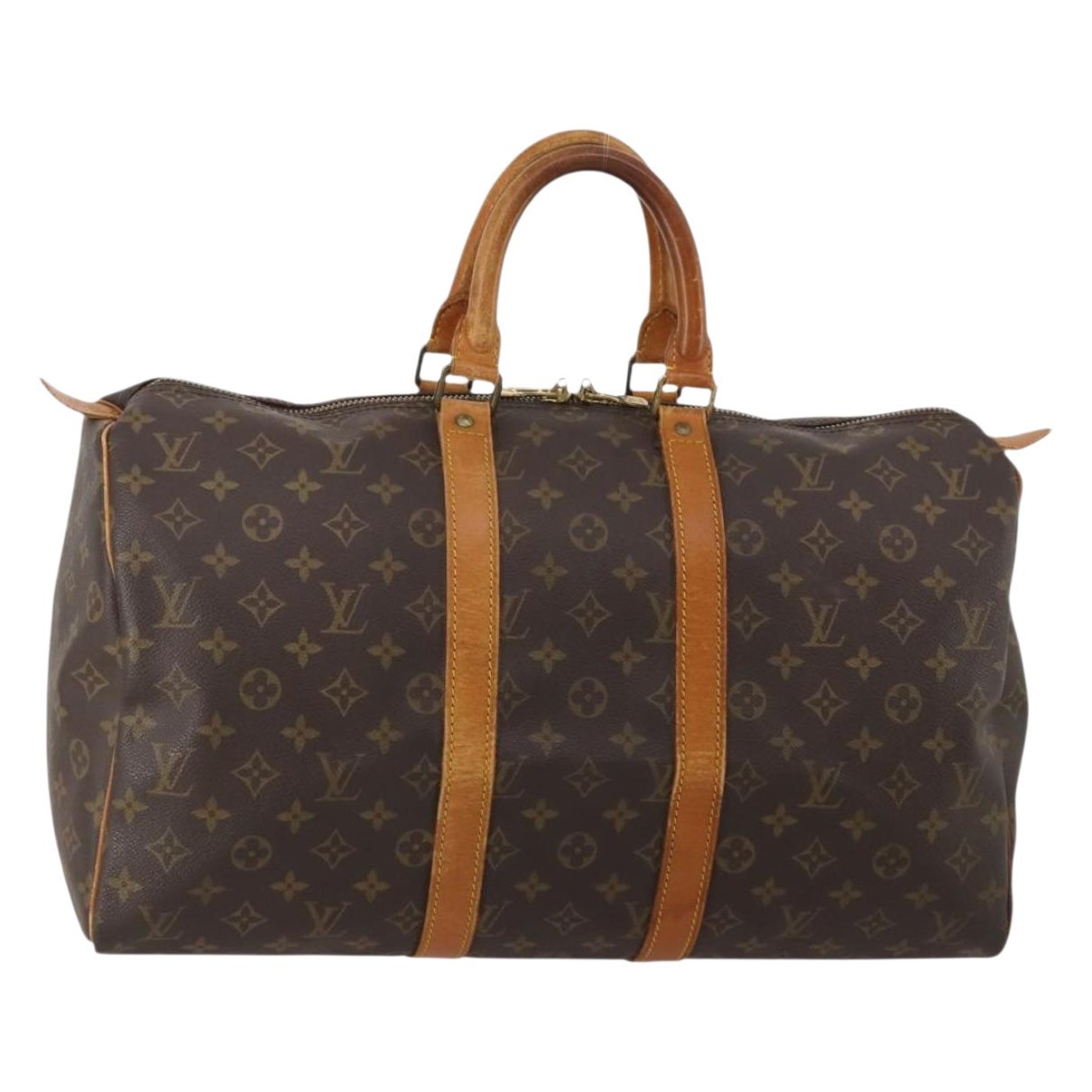 Louis Vuitton Keepall cloth travel bag