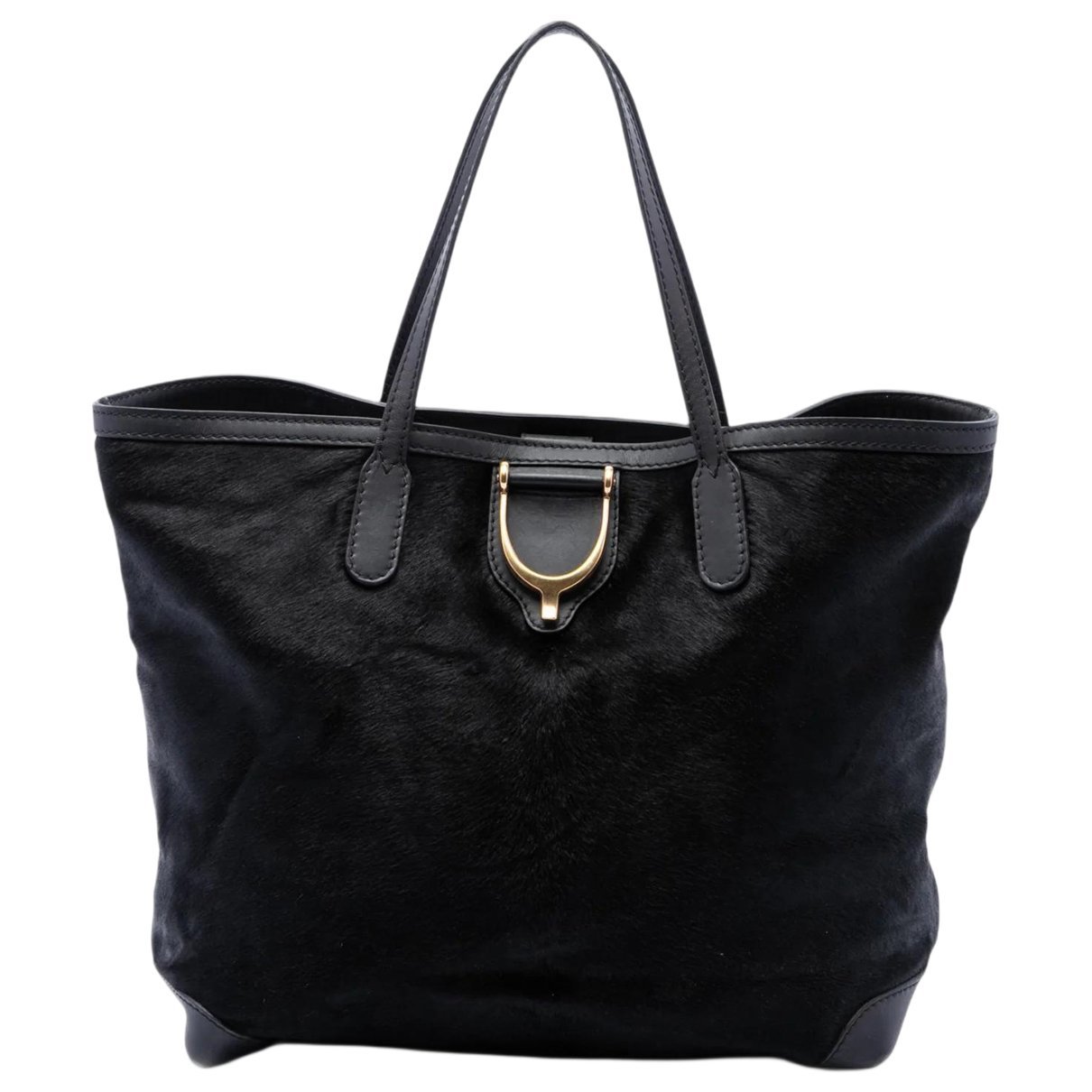 Stirrup leather tote