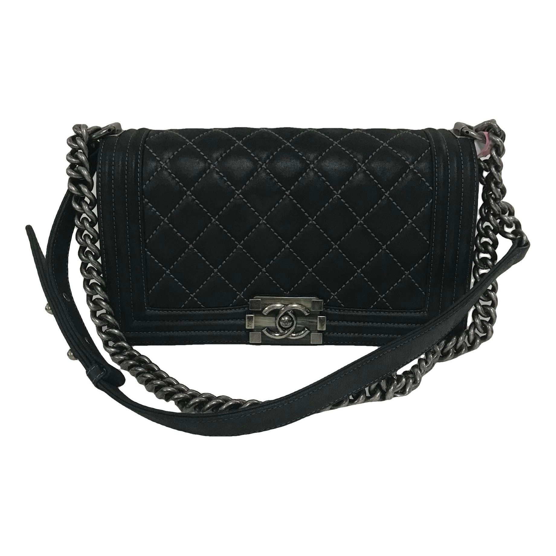 Boy leather handbag