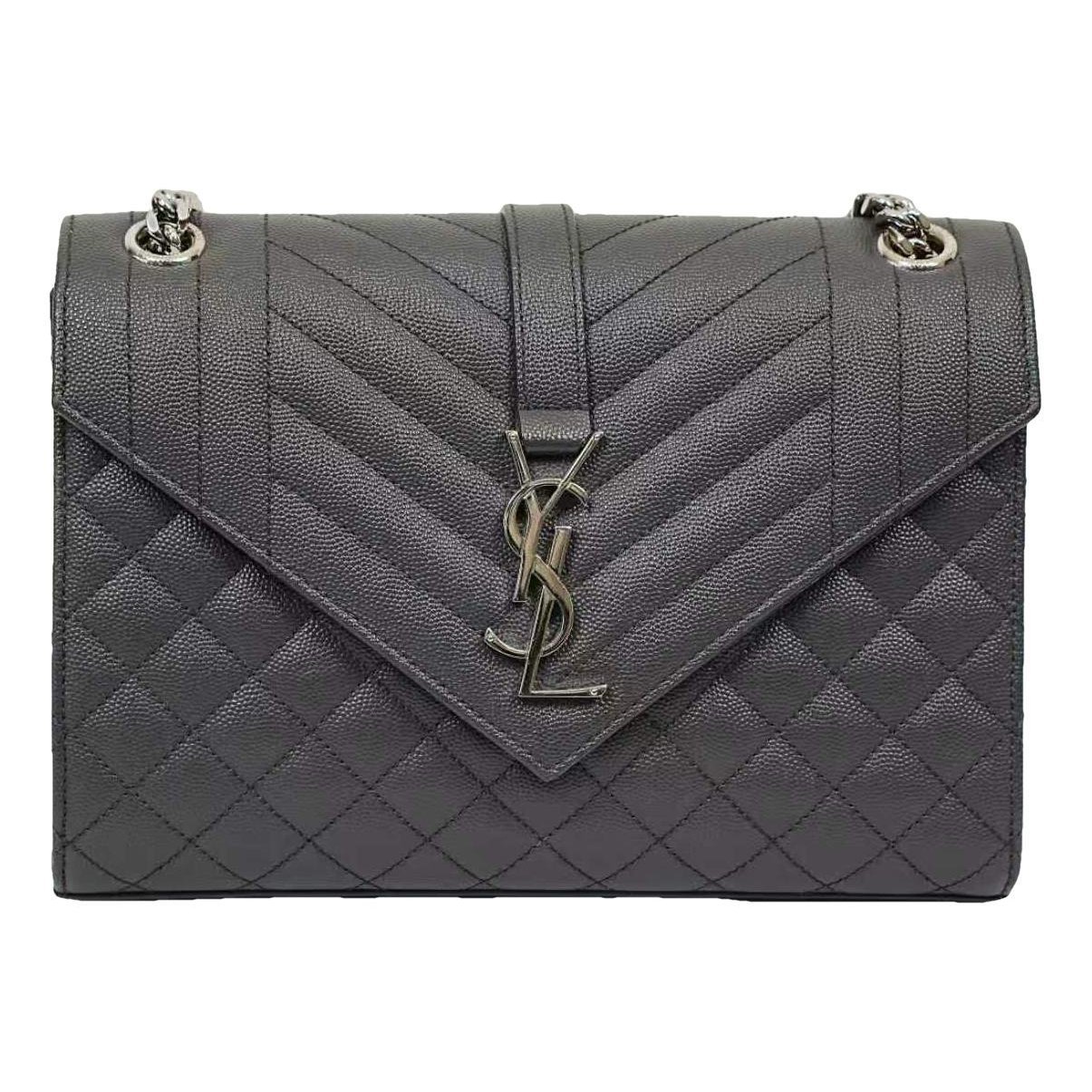 Envelope leather crossbody bag