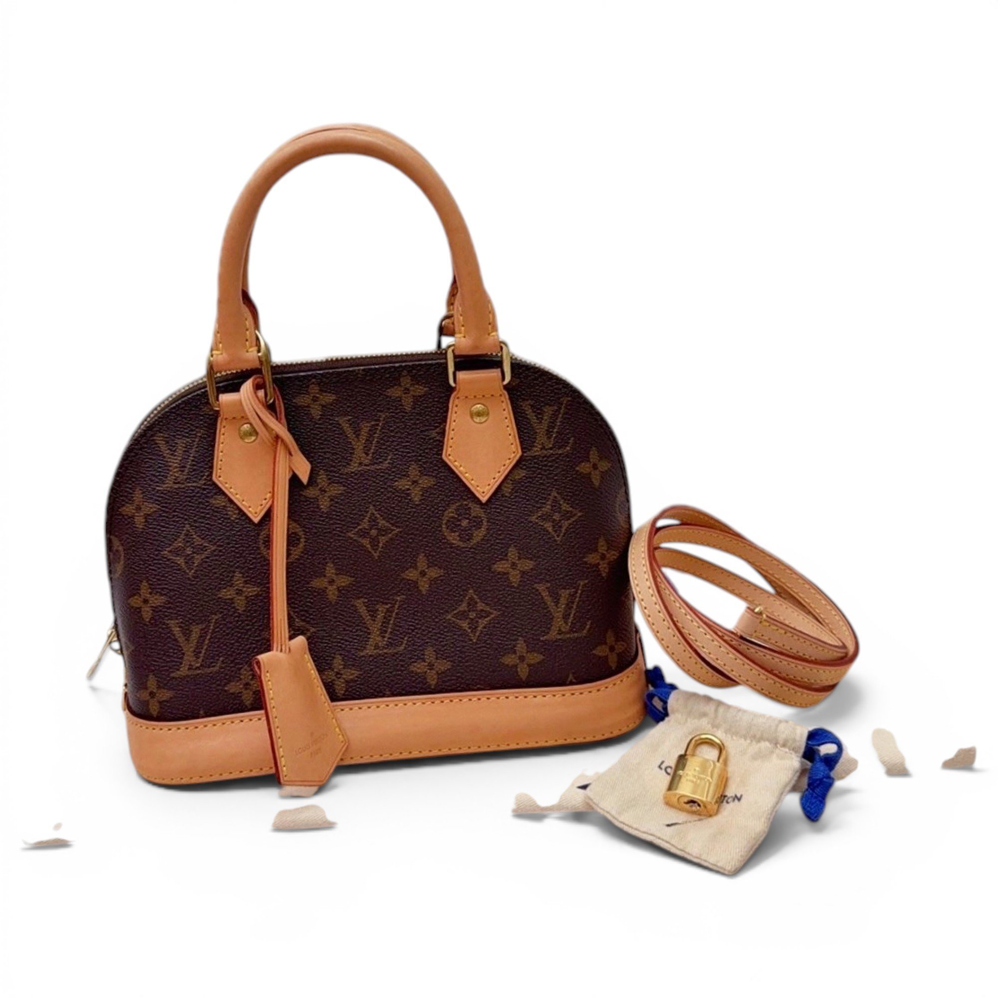 Alma BB leather handbag