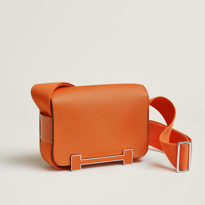 Orange Hermès Geta Bag