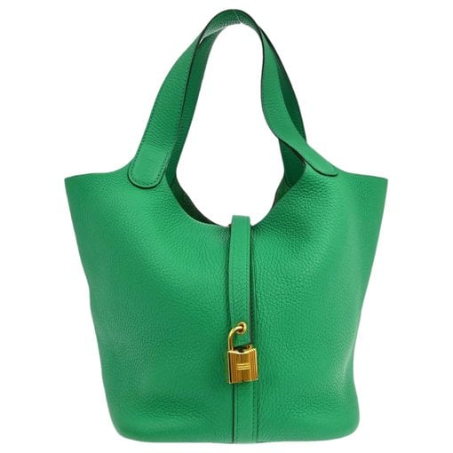 Picotin leather handbag