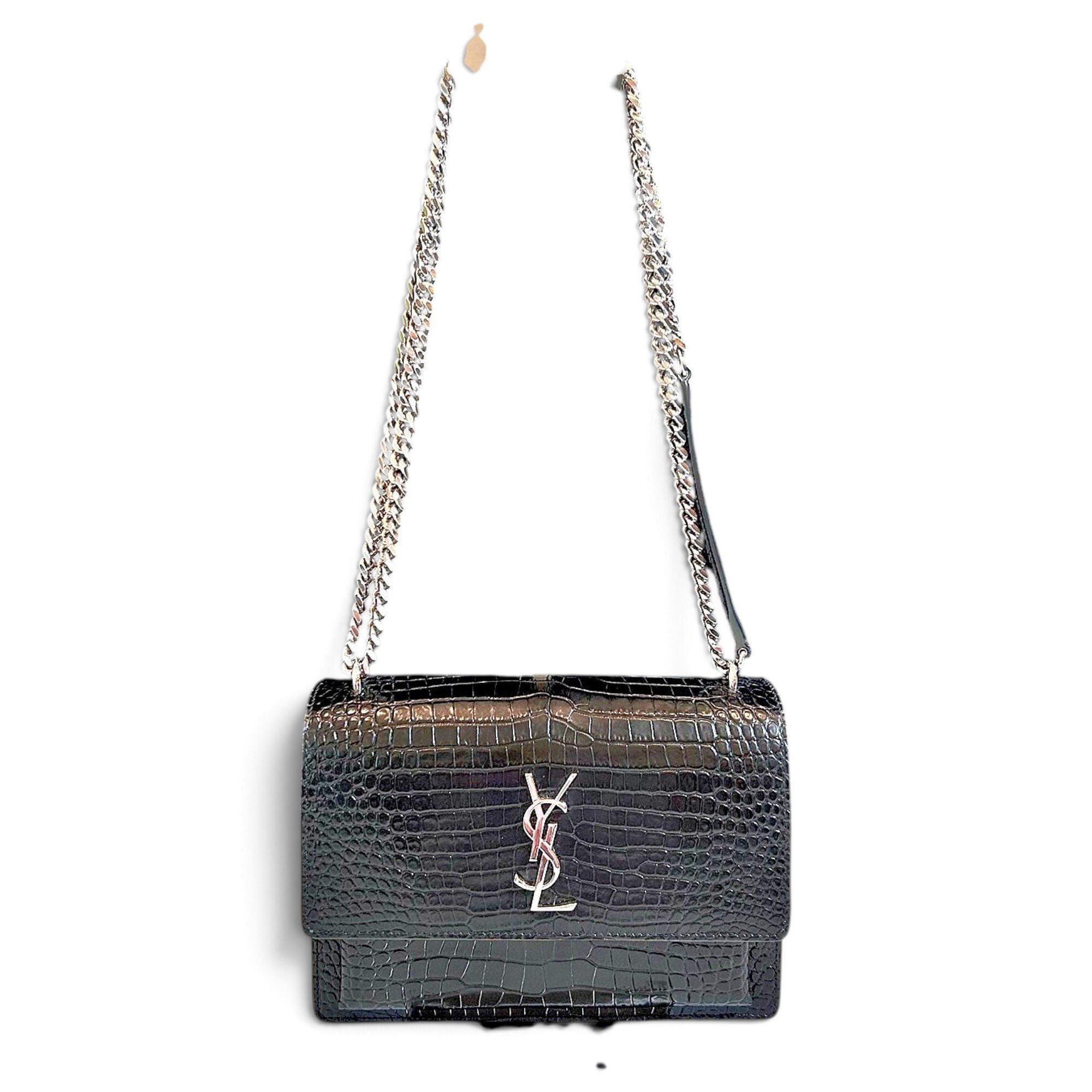 Sunset leather handbag
