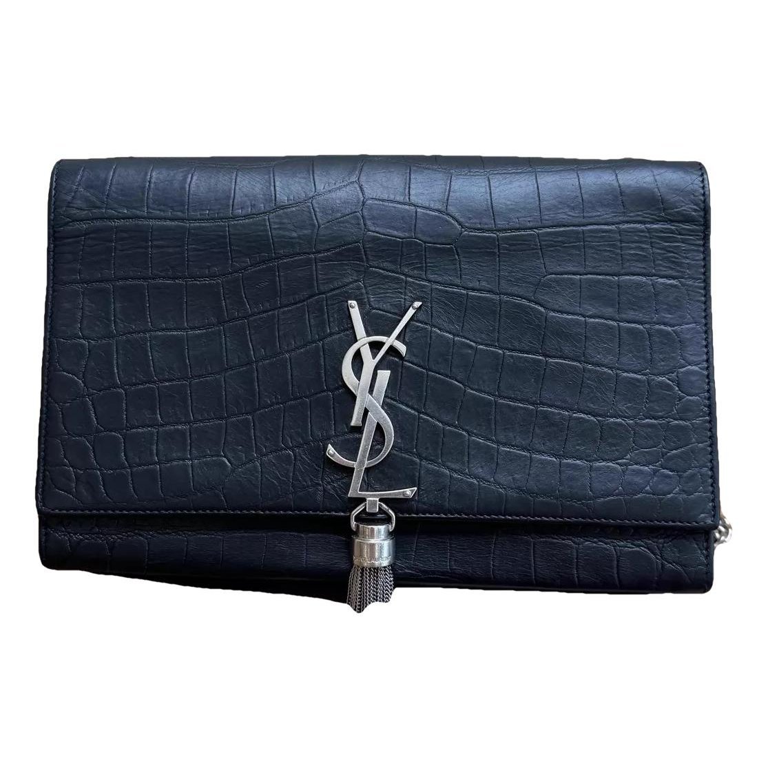Pompom Kate leather handbag