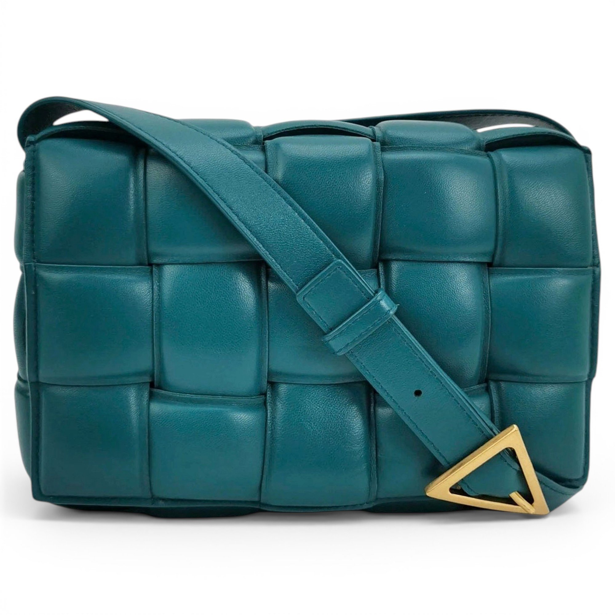 Brick Cassette leather crossbody bag