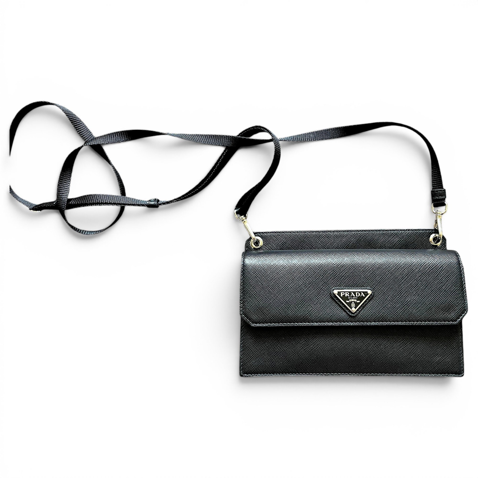Leather crossbody bag