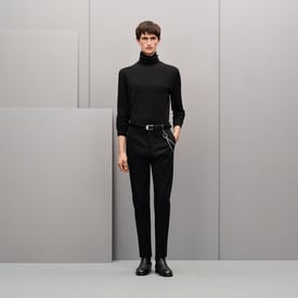 "Detail H" turtleneck sweater