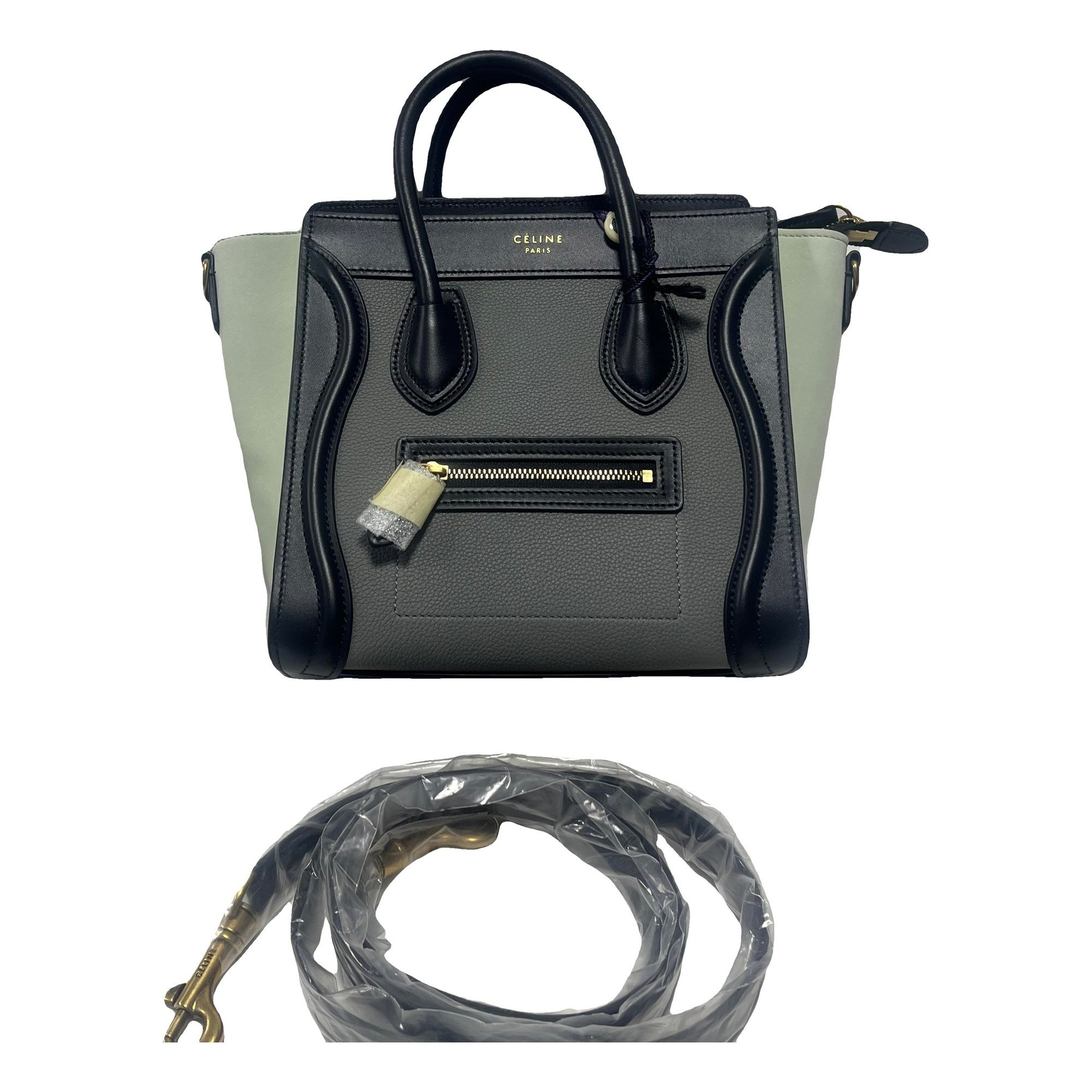 Nano Luggage leather handbag