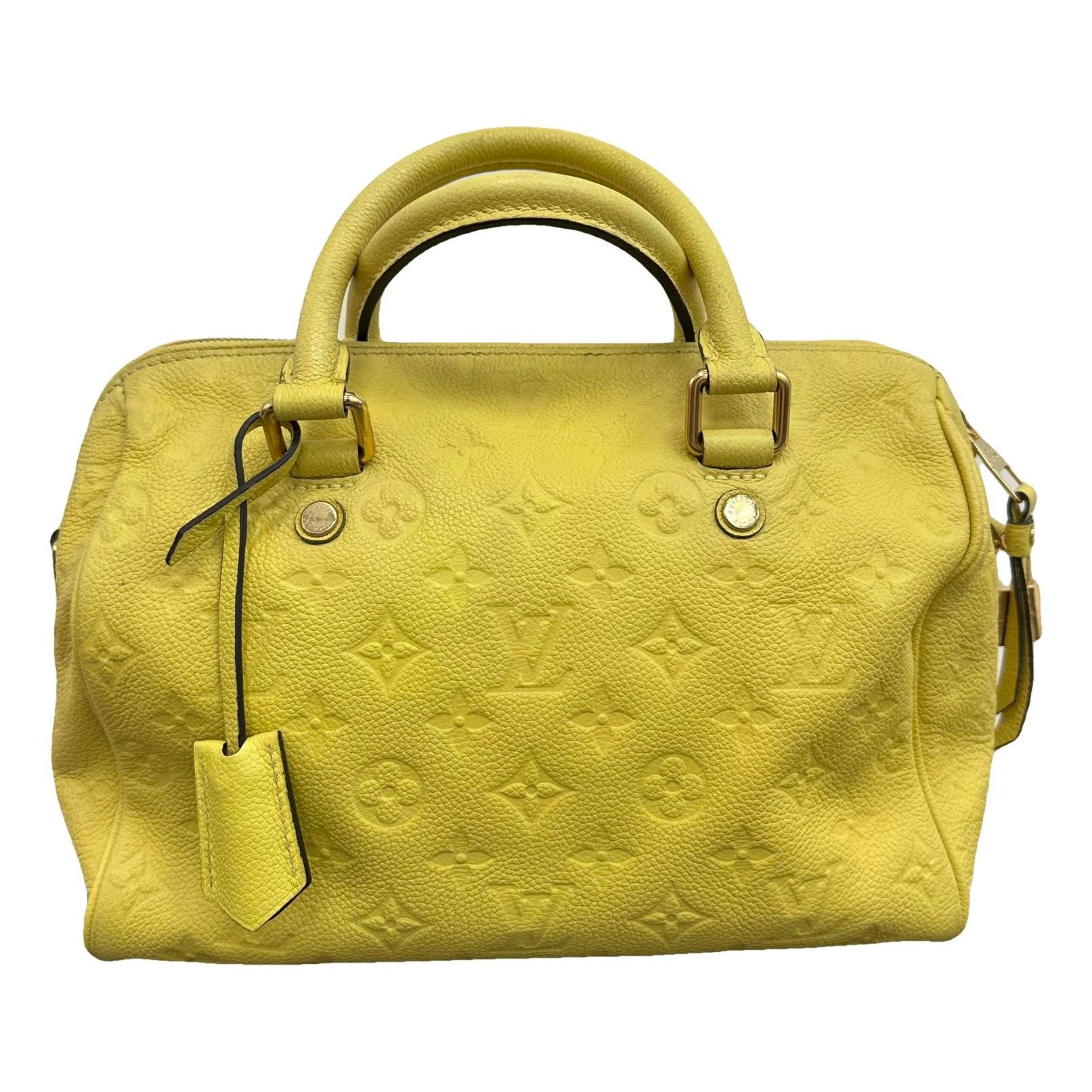 Speedy Bandoulière leather handbag