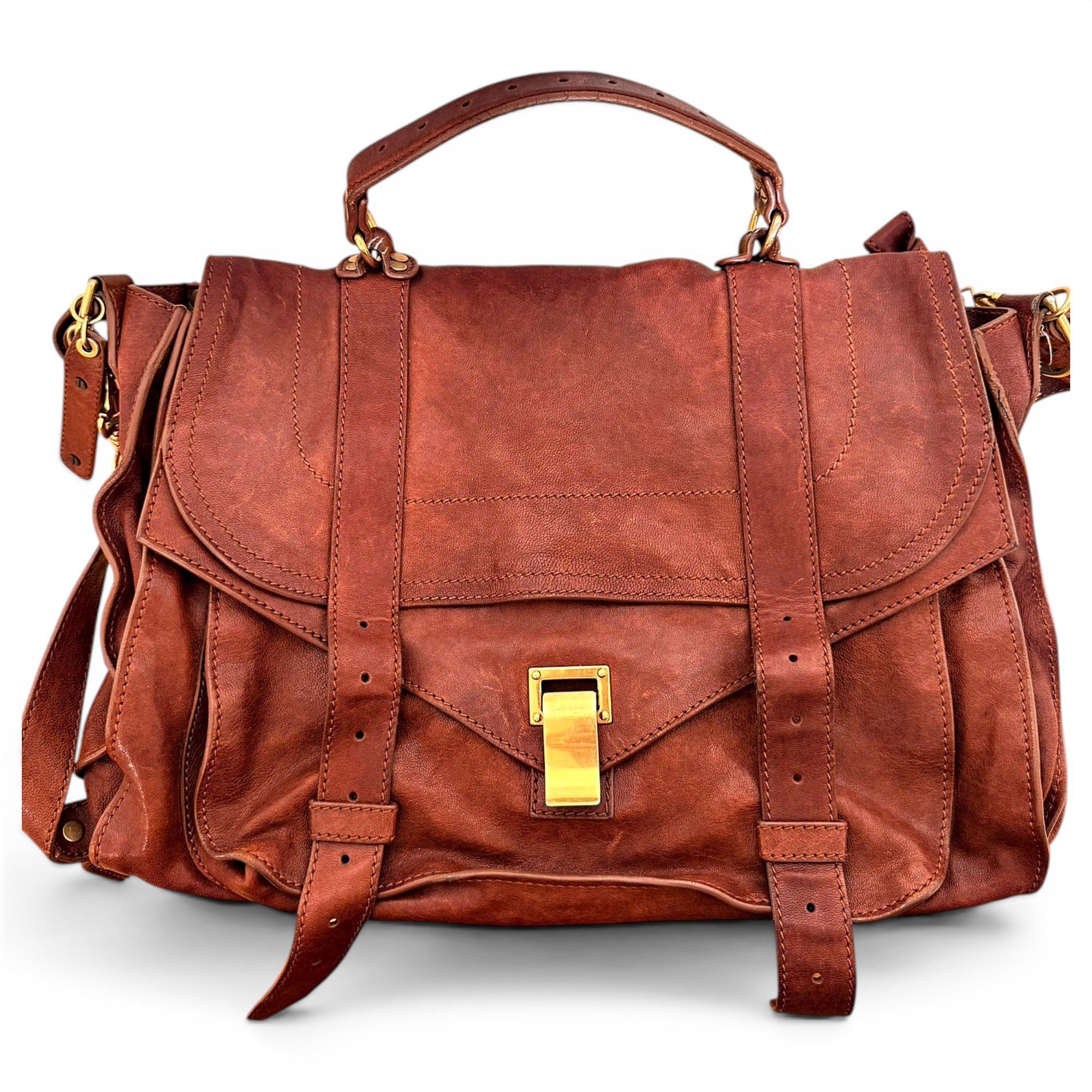 PS1 Large leather crossbody bag