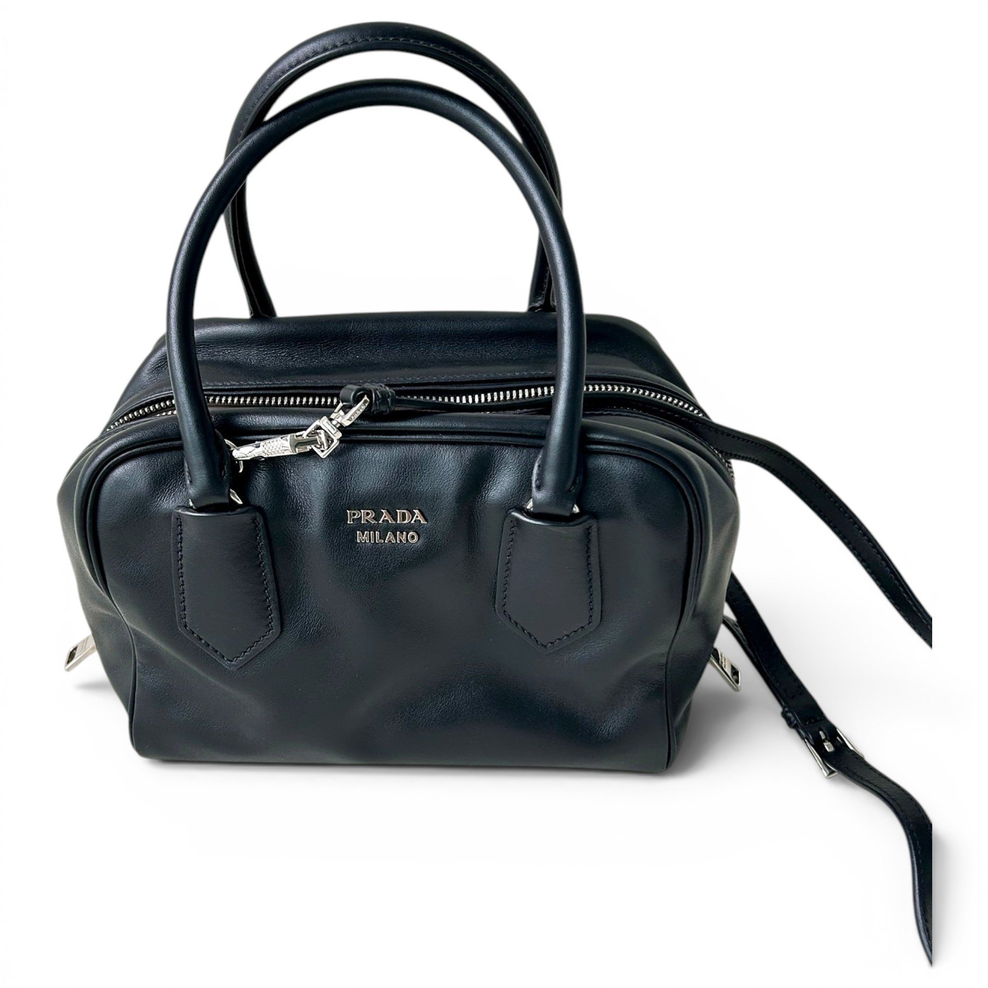 Bowling leather bowling bag