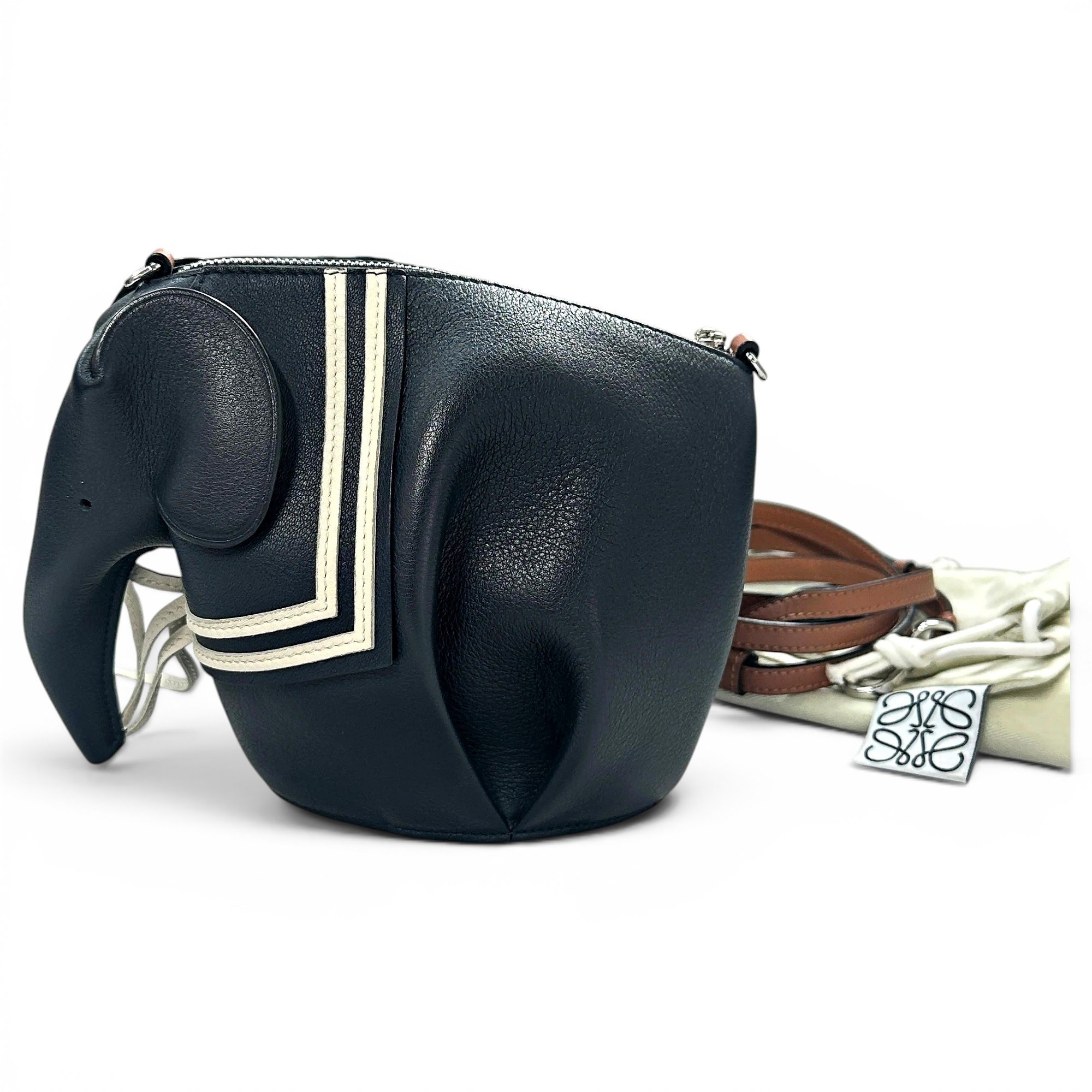 Leather crossbody bag