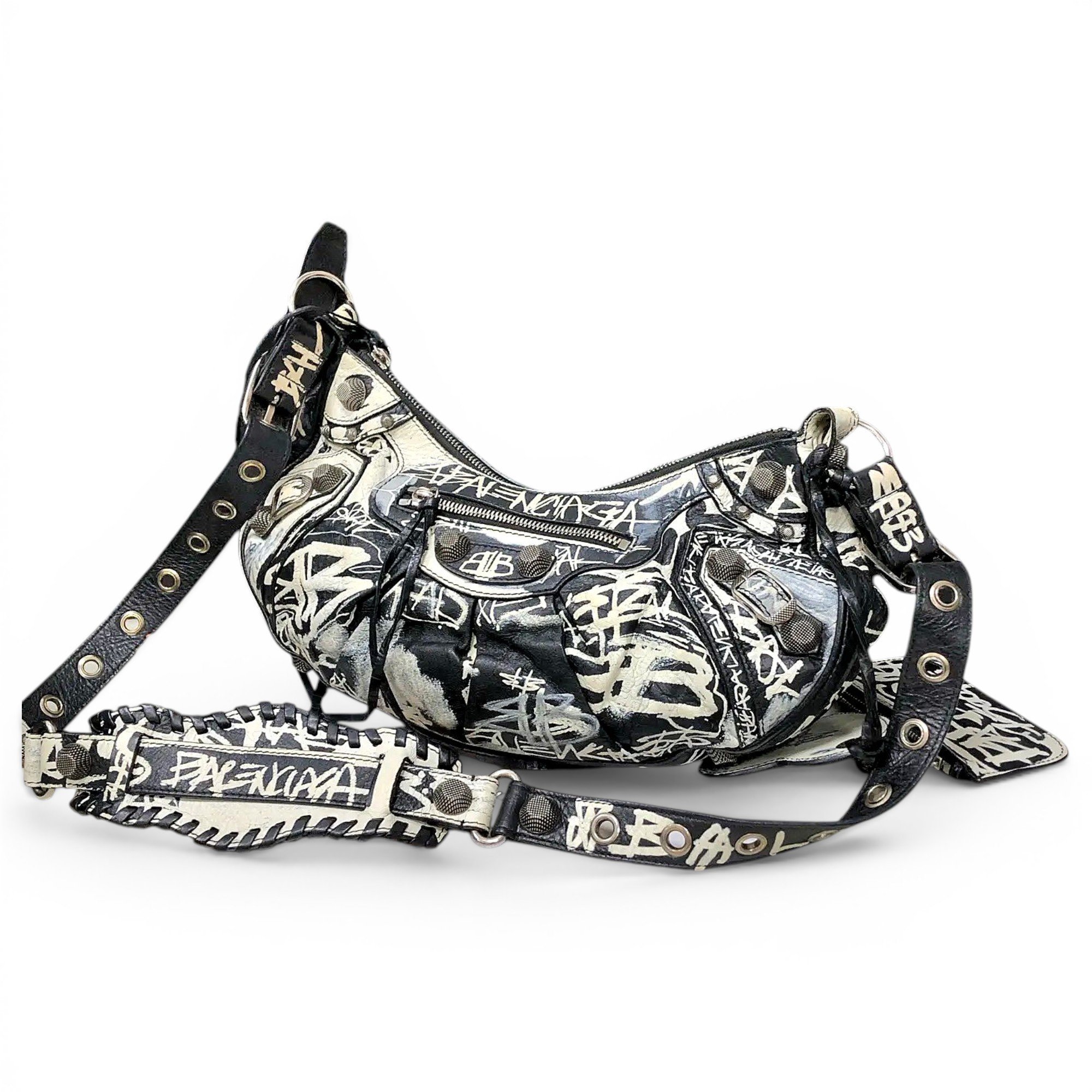 Le Cagole leather handbag
