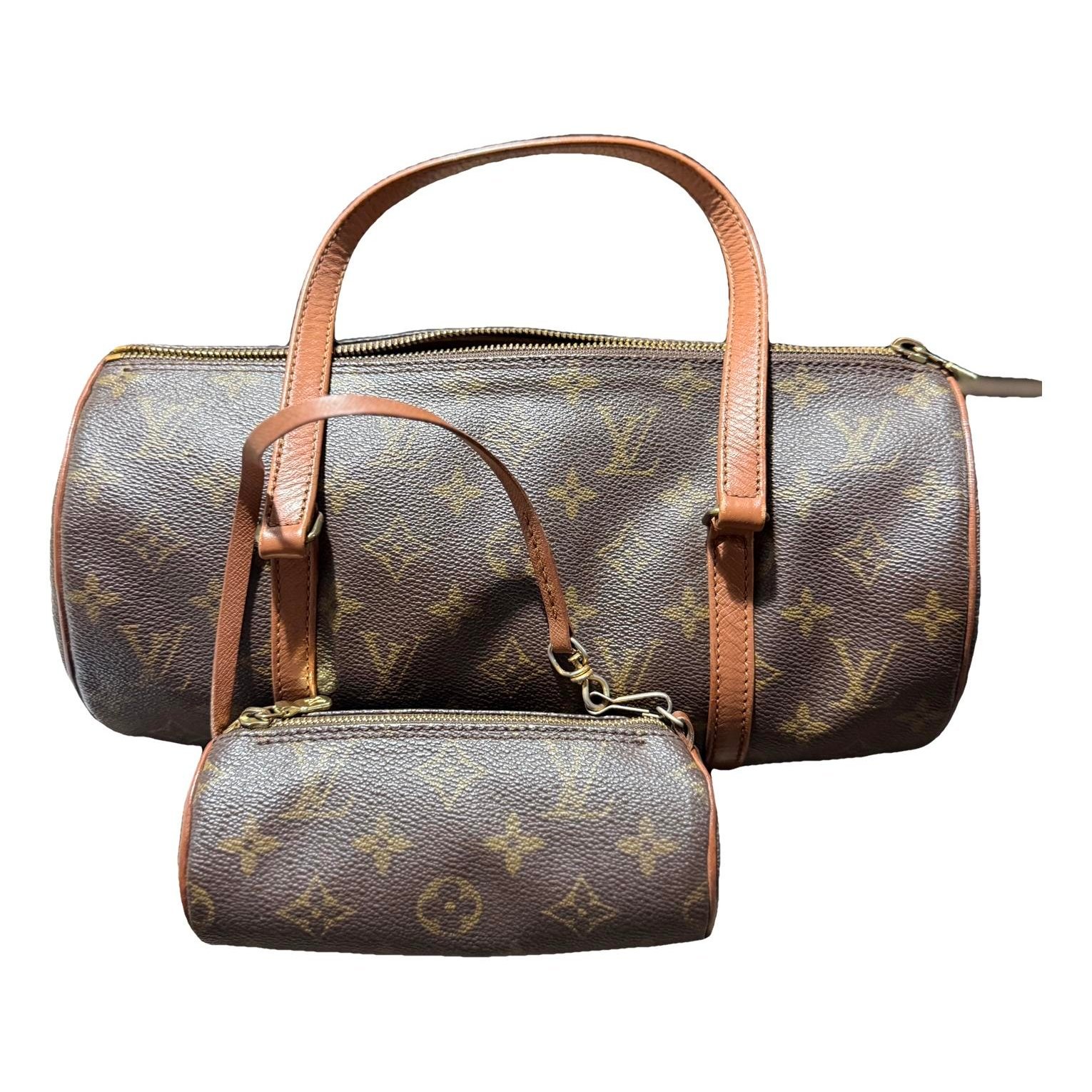Papillon leather handbag