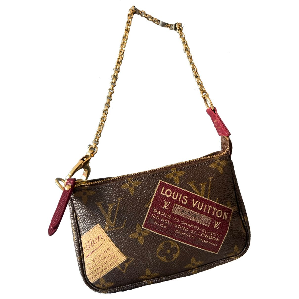 Cloth clutch bag