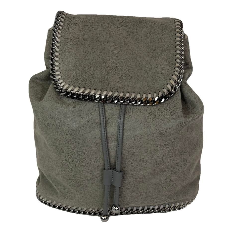 Vegan leather backpack