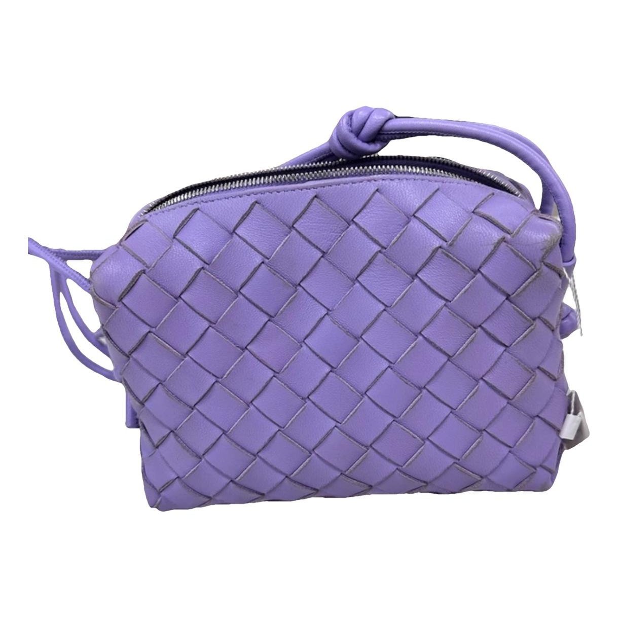 Loop leather crossbody bag