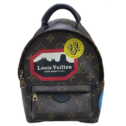 Palm Springs vinyl backpack