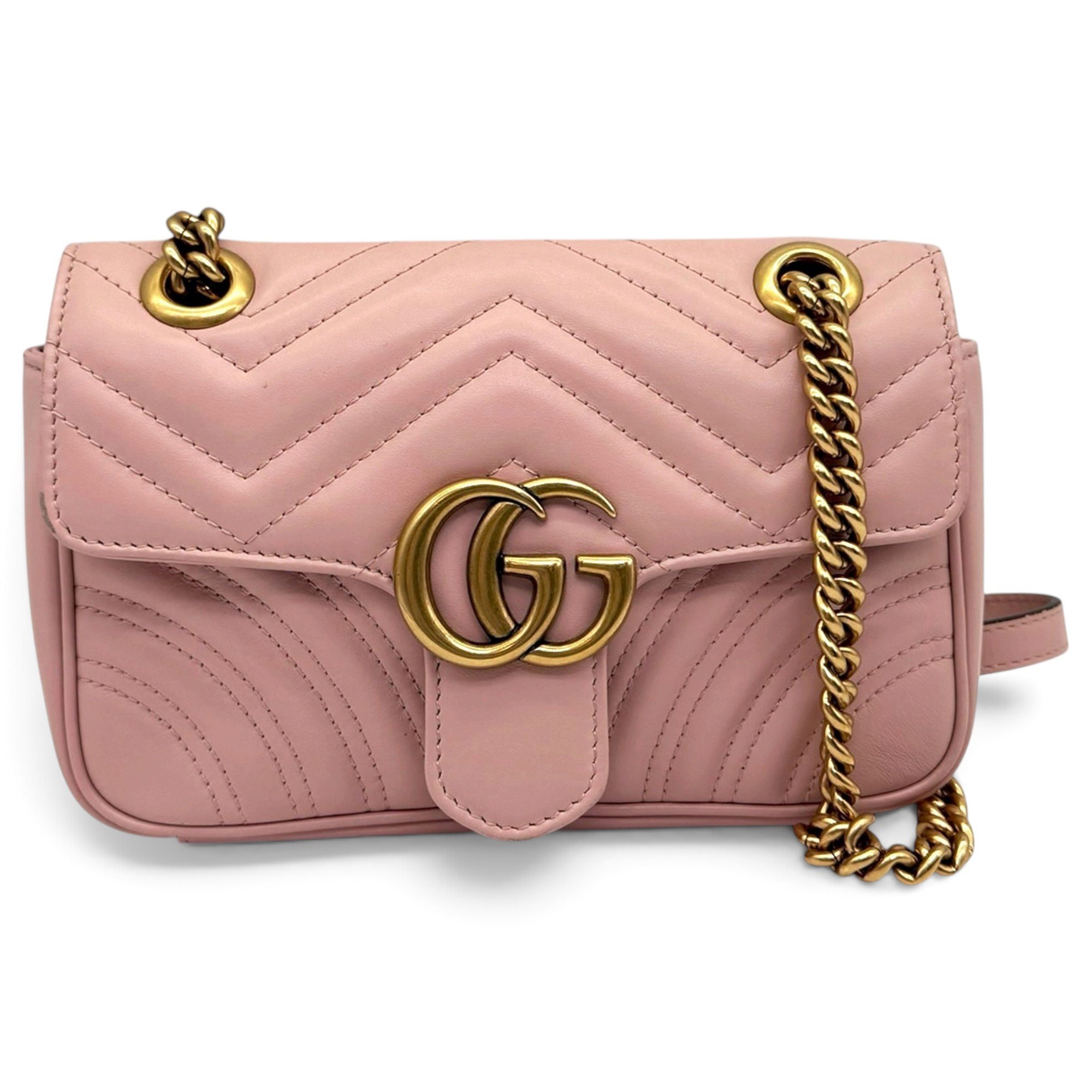 GG Marmont Flap leather crossbody bag