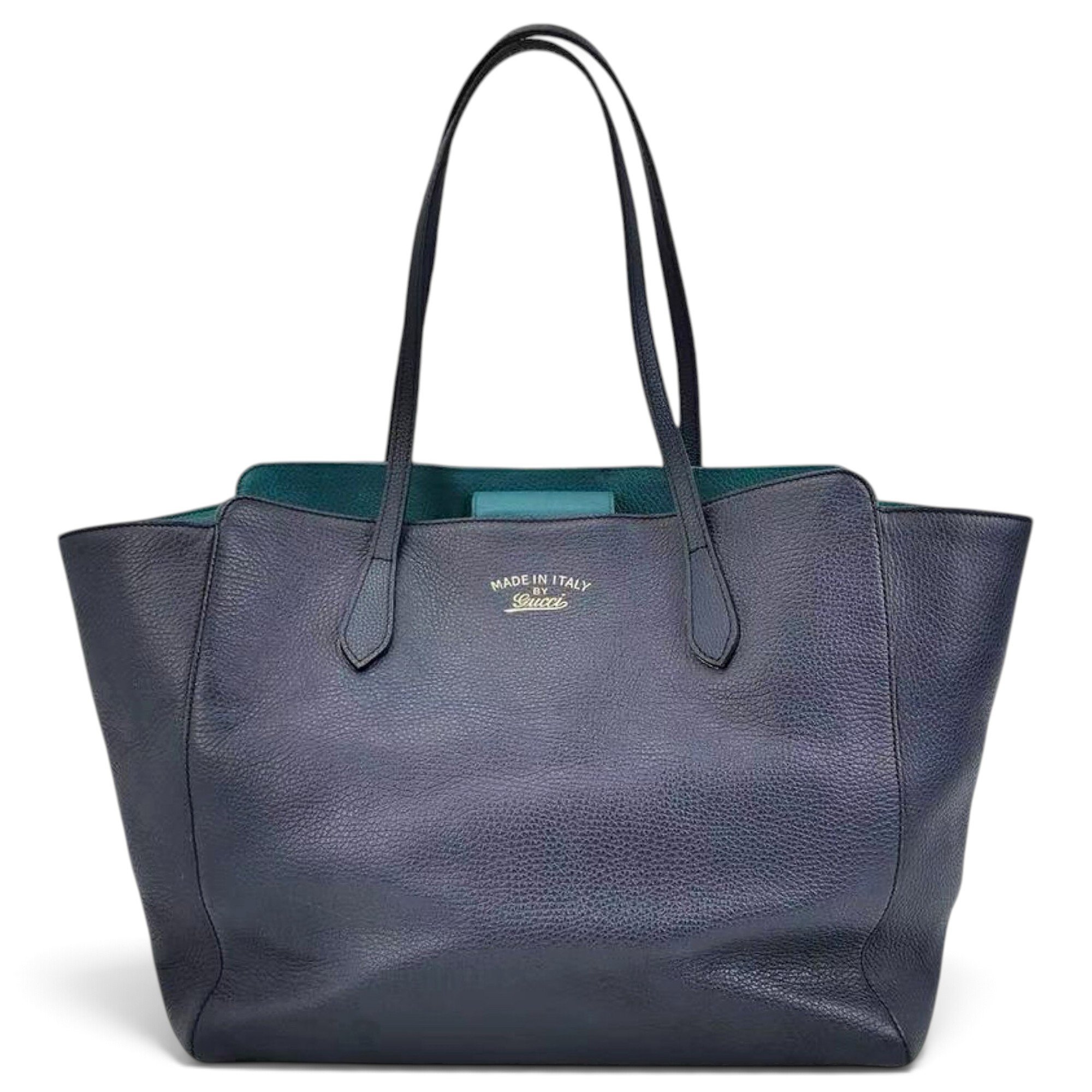 Leather tote
