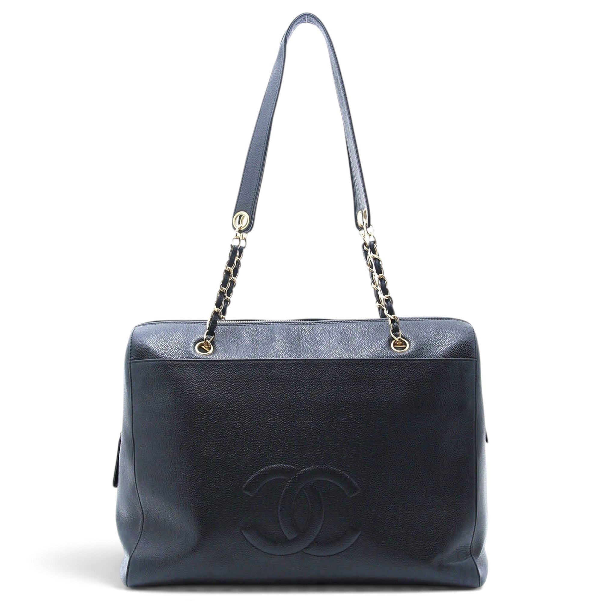 Leather tote