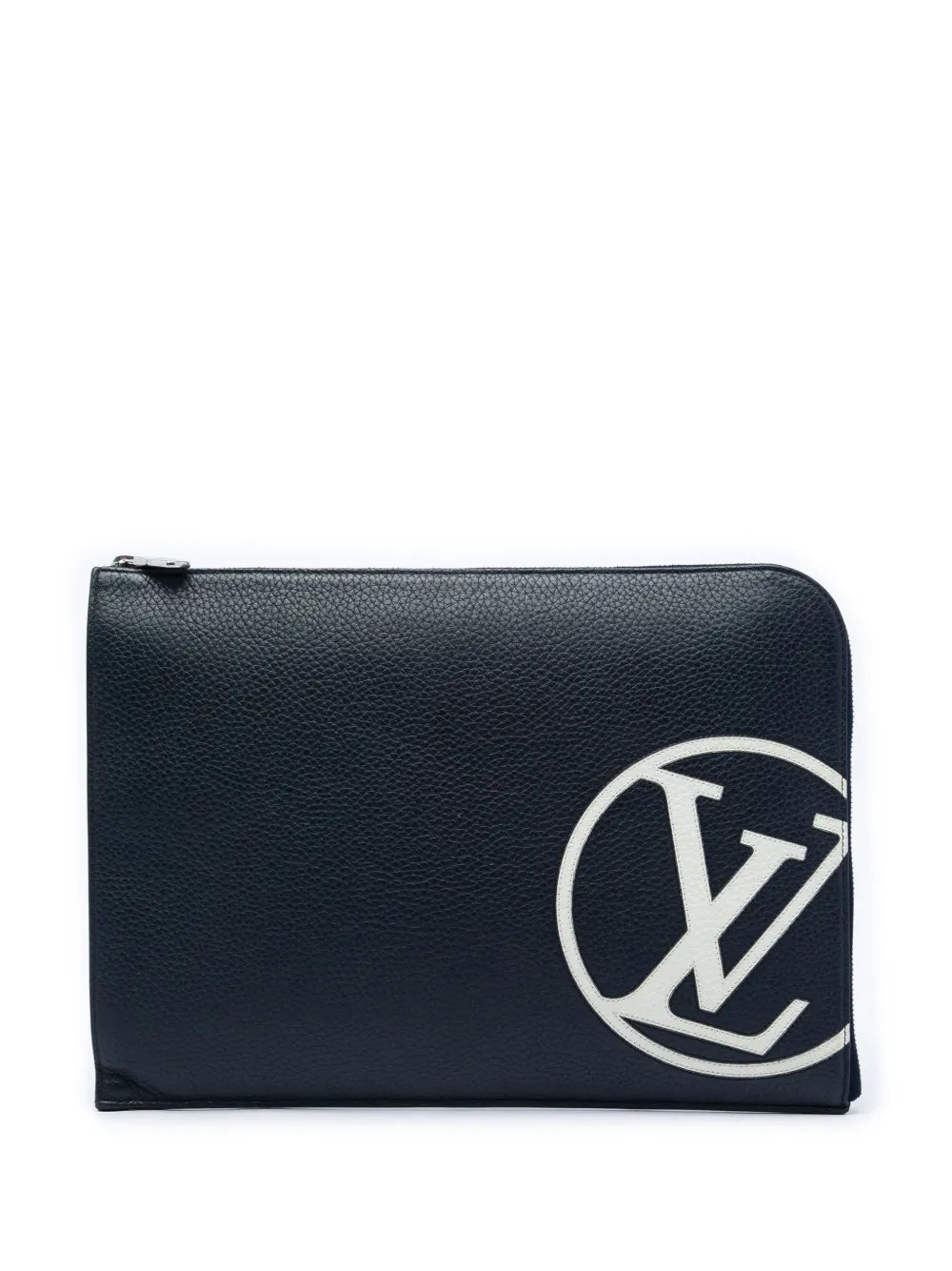 2017 Taurillon Initials Circle Pochette Jour GM clutch bag