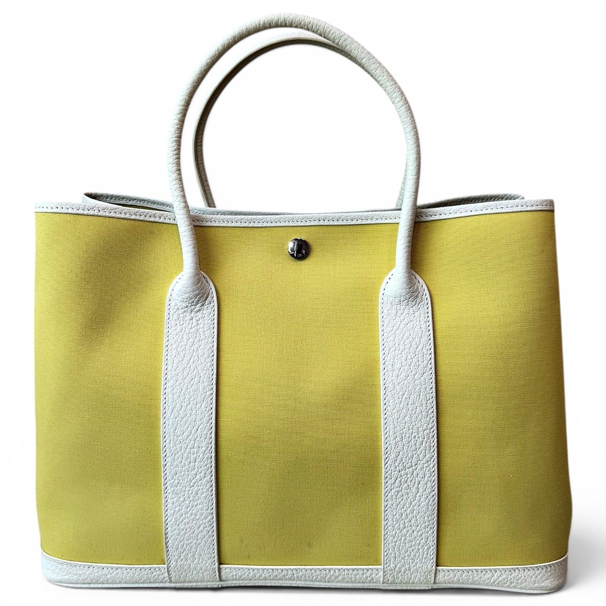Garden Party leather handbag