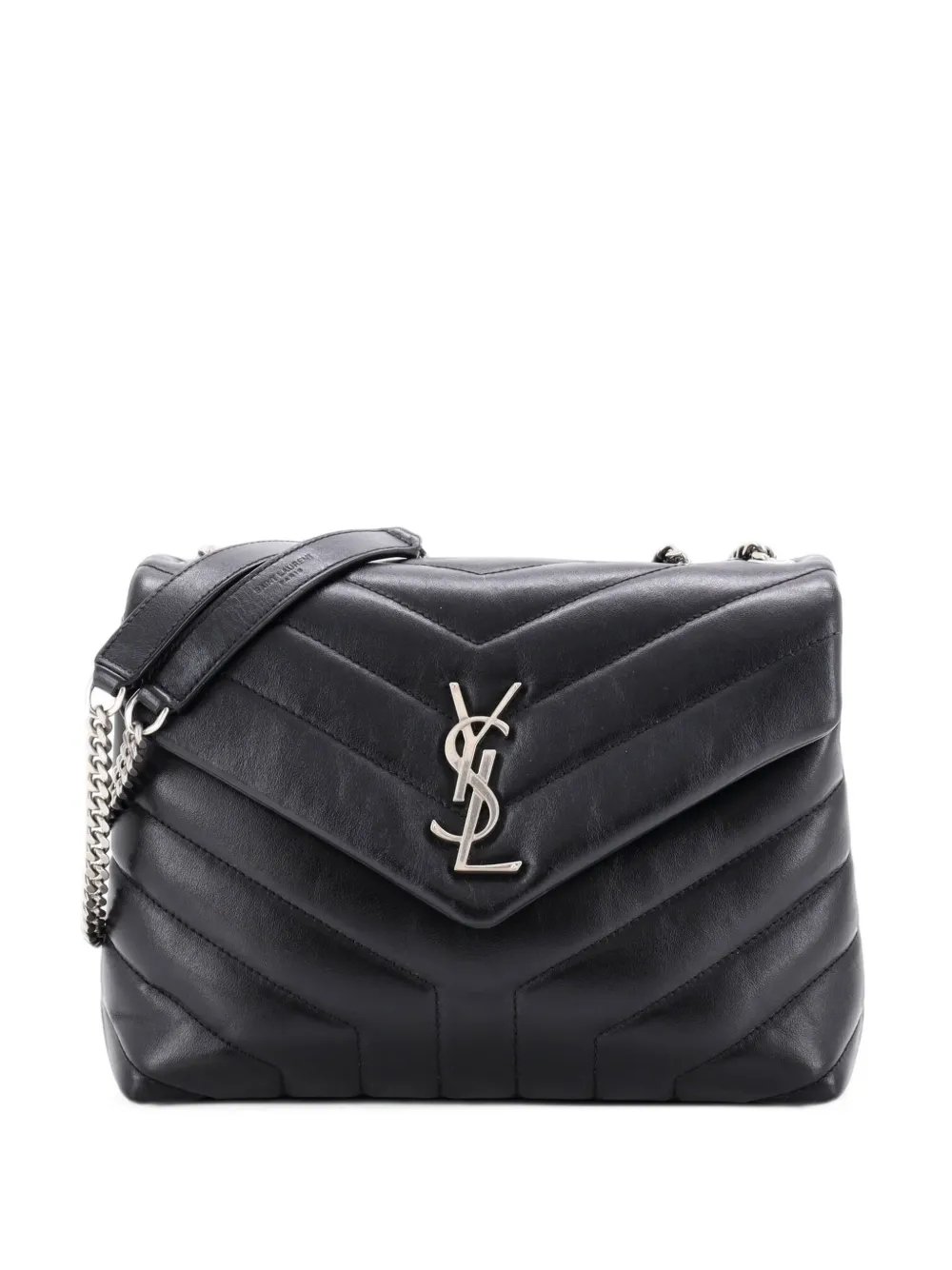 Loulou Matelasse Chevron Leather Small shoulder bag
