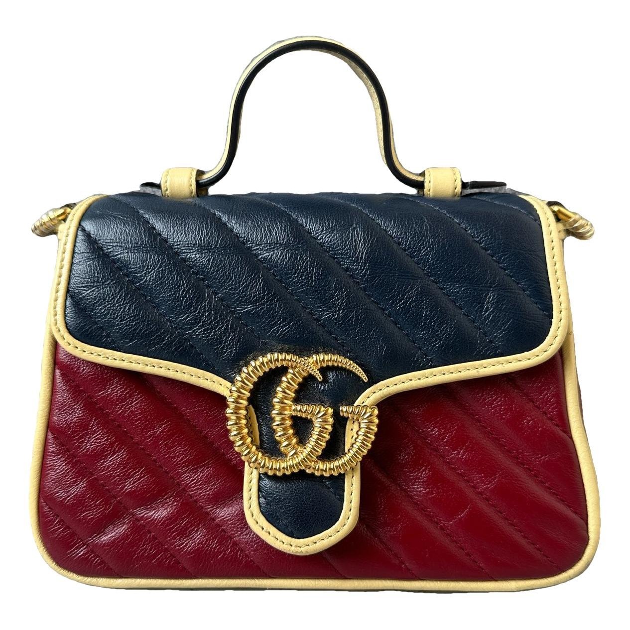 GG Marmont Flap leather handbag