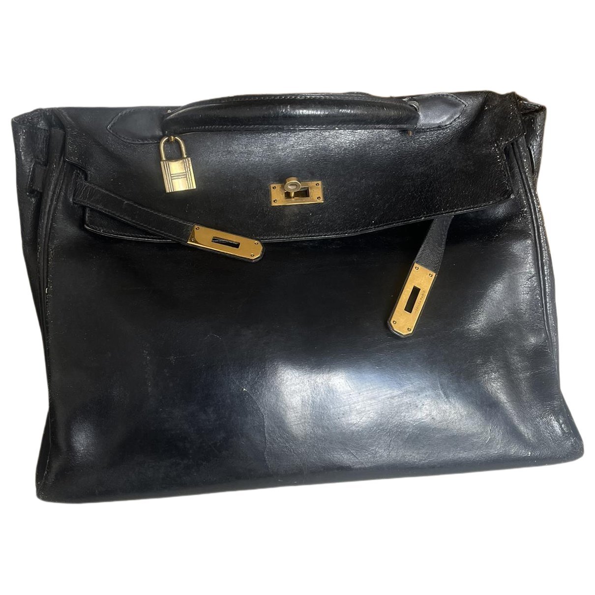 Kelly 35 leather handbag