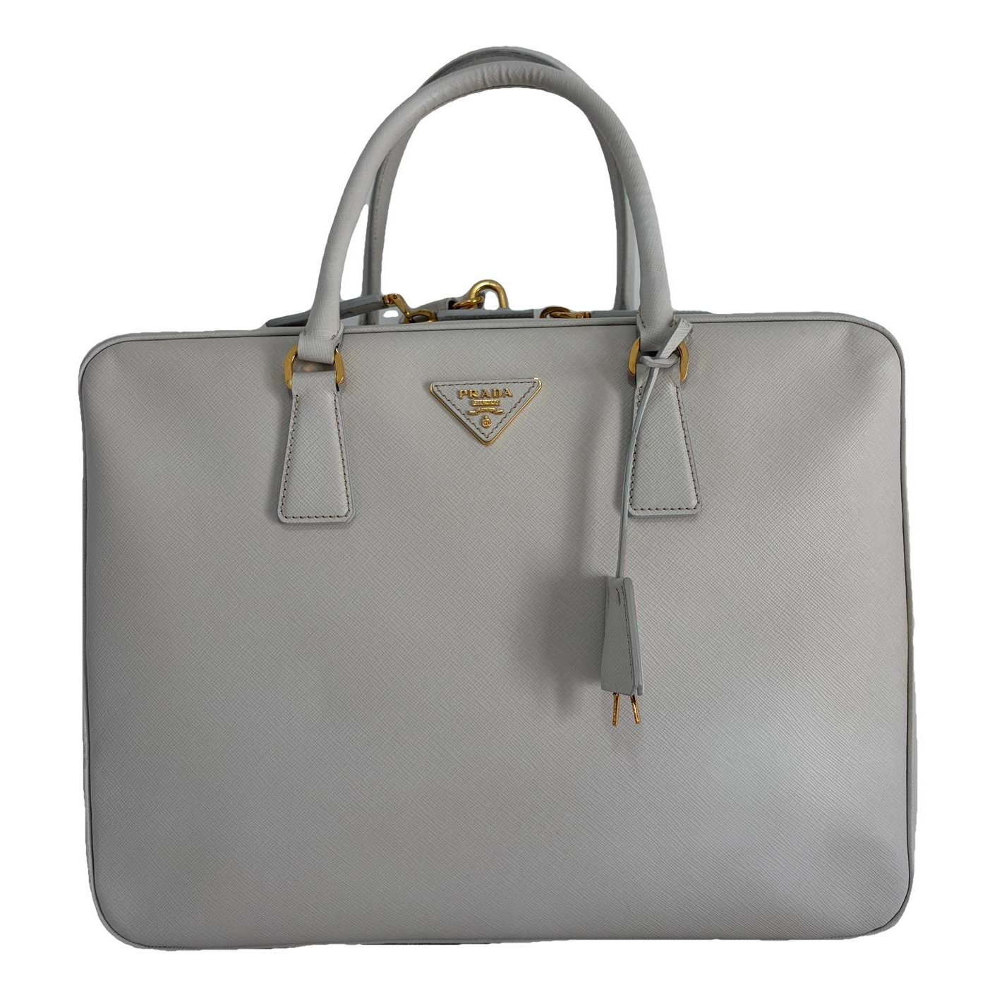 Leather travel bag
