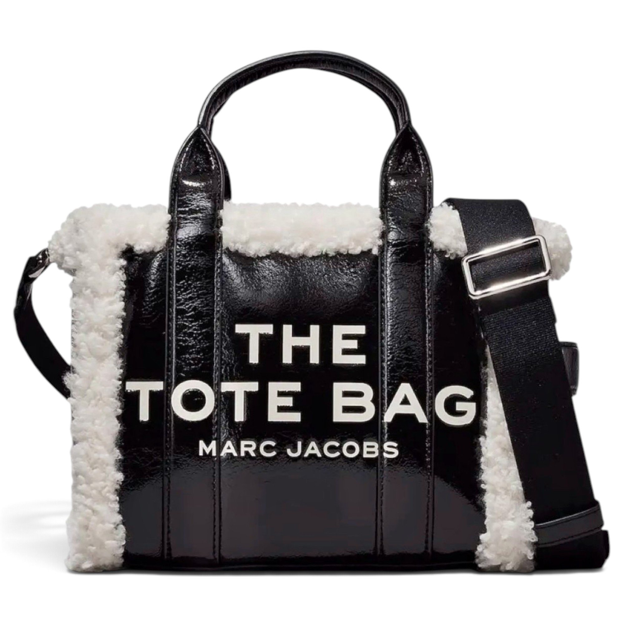 The Tag Tote patent leather tote
