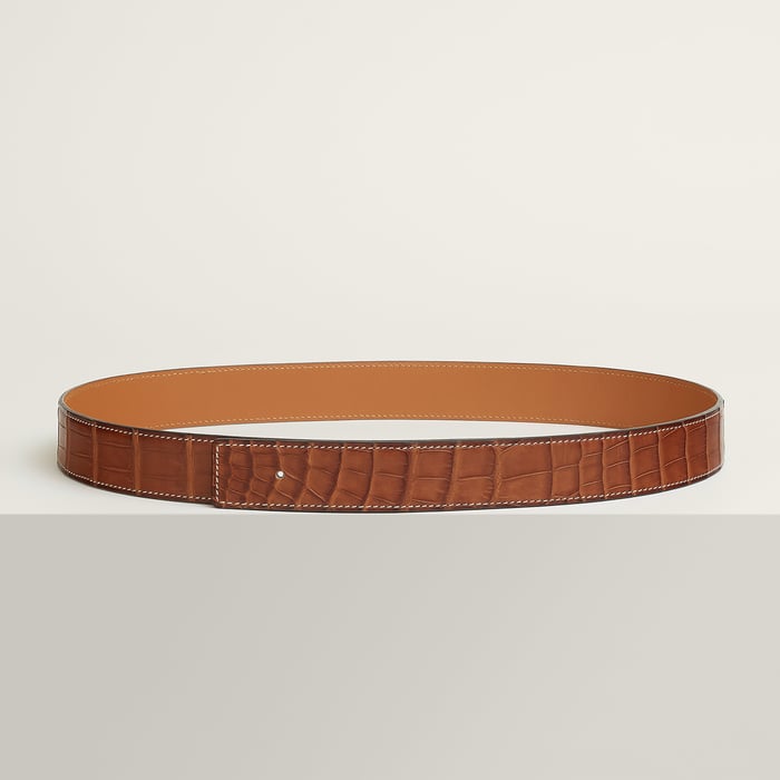 Fauve Leather Strap 32 MM