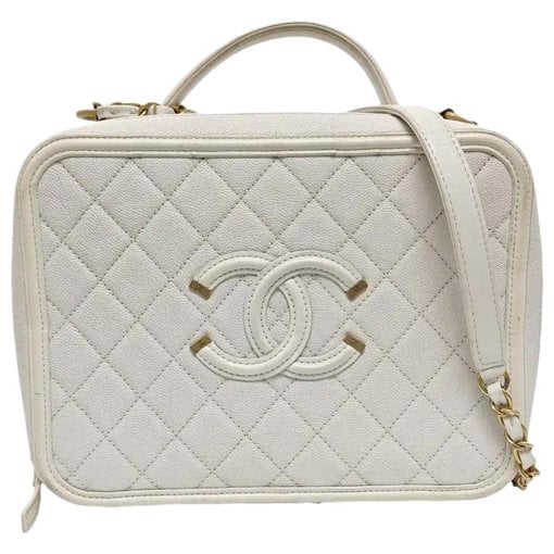 CC Filigree leather handbag