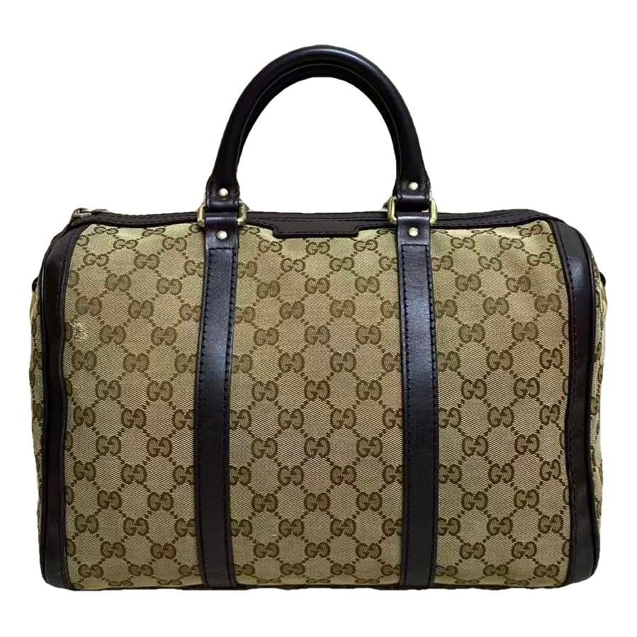 Boston leather handbag