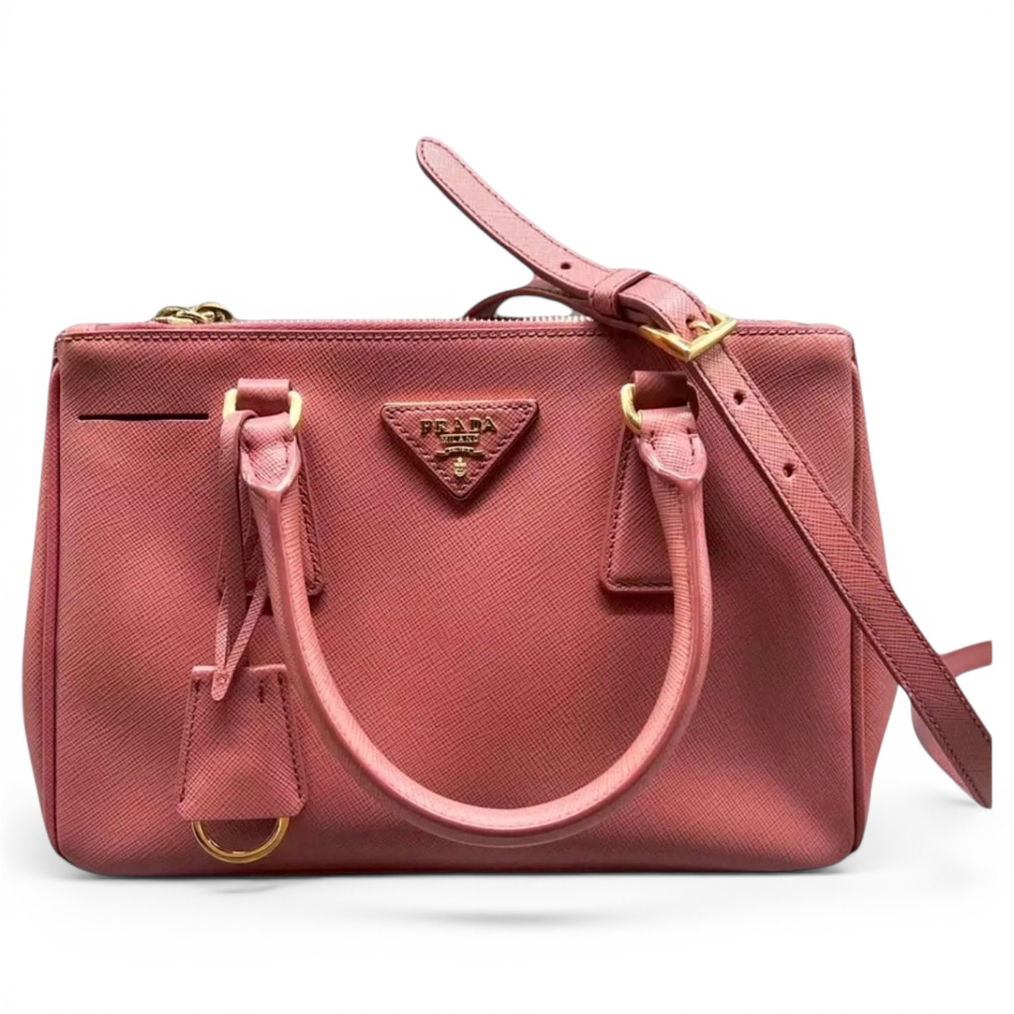 Galleria leather handbag